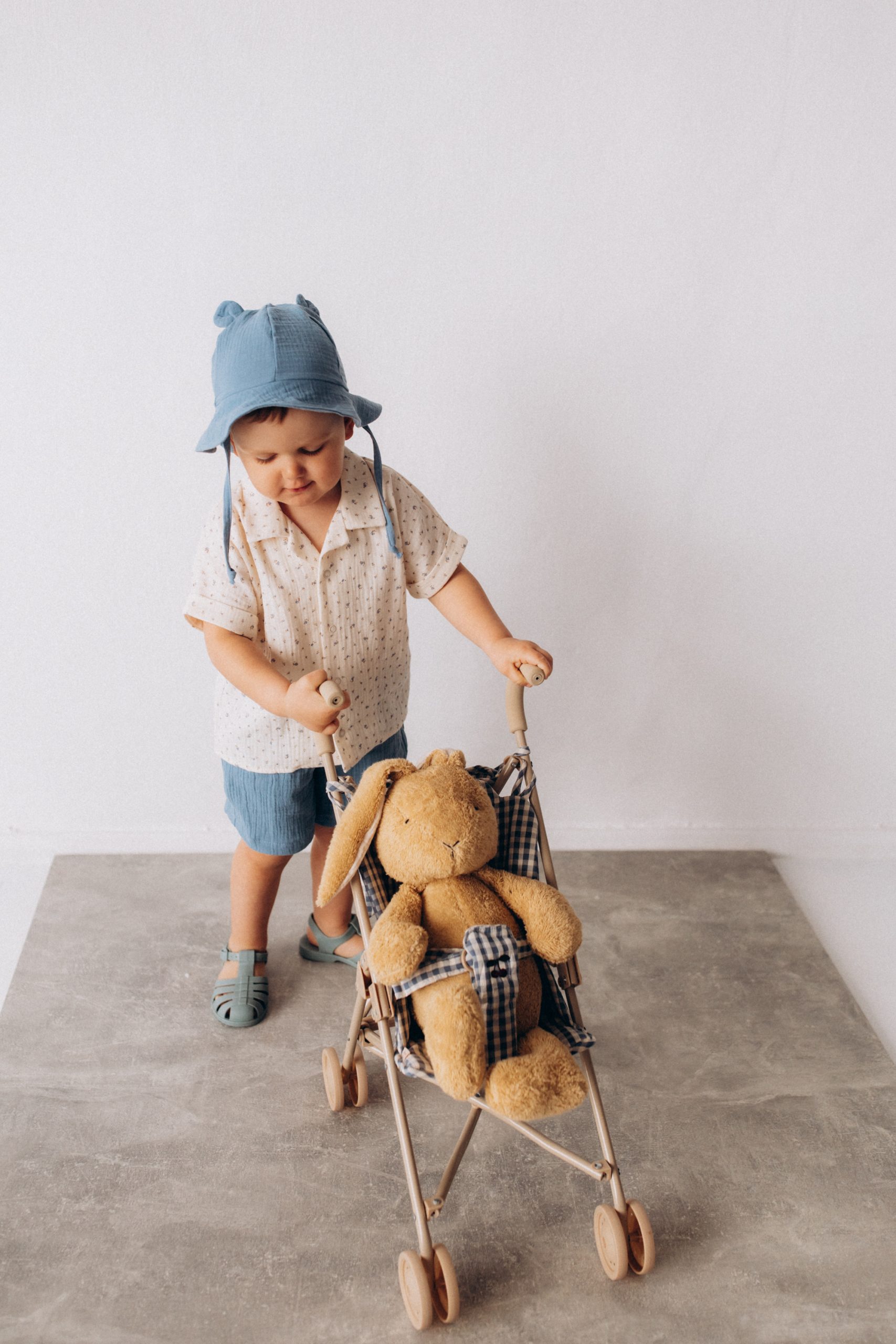 Woolly Organic Muslin Kids Shirt camicia bambino cotone bio