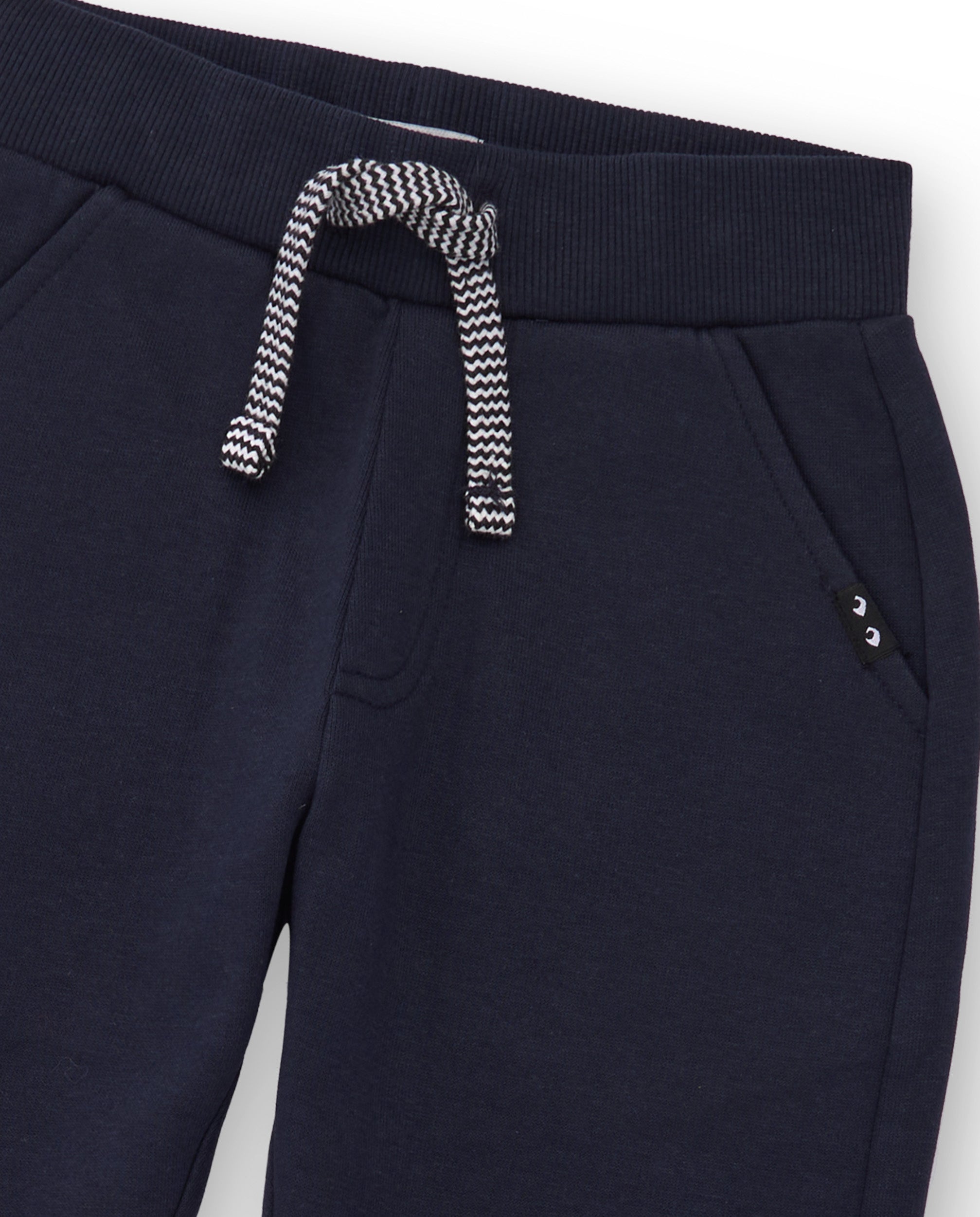 TucTuc Pantaloni jogger bambino blu marino cotone