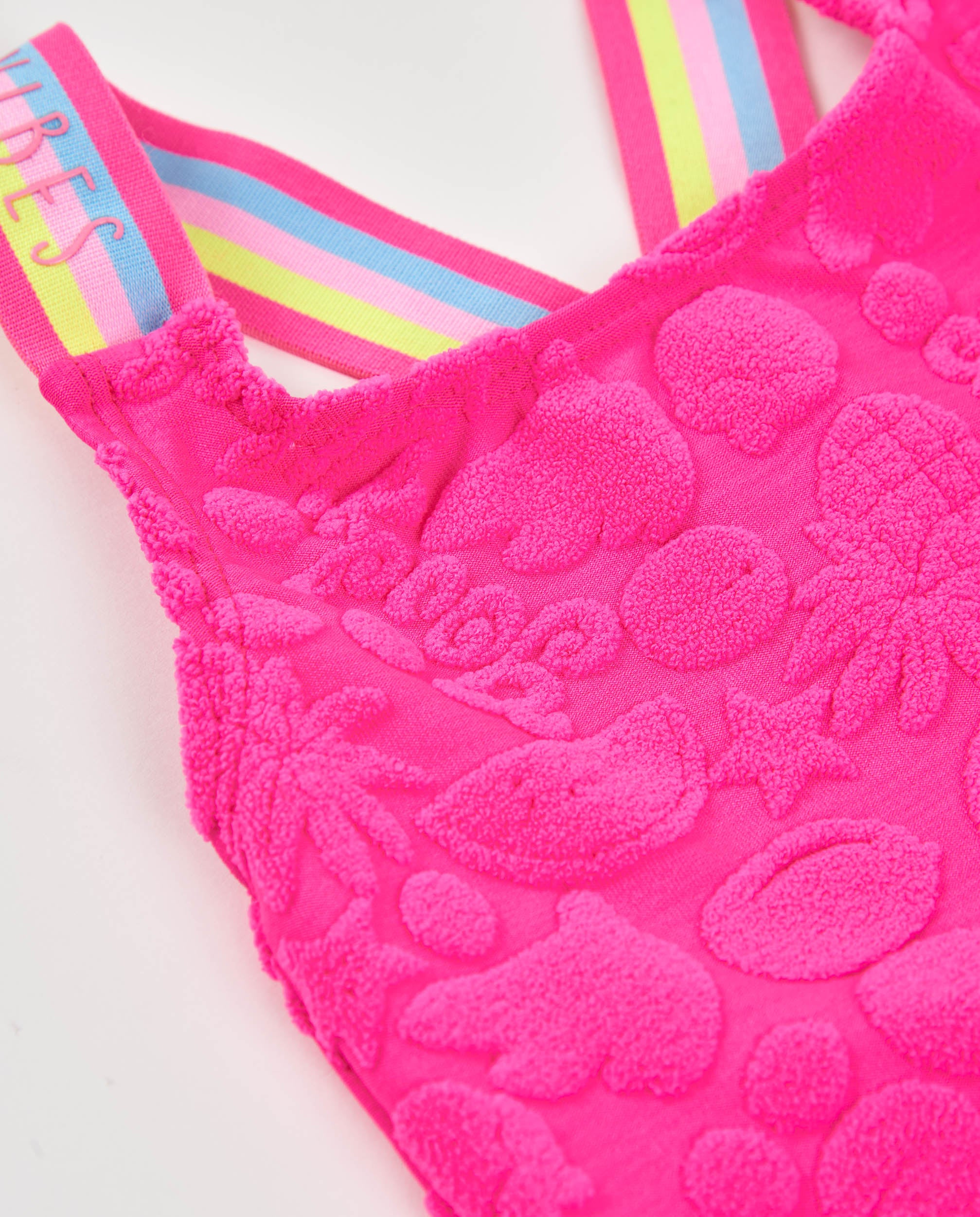 TucTuc Costumi Da Bagno costume intero bimba fucsia frutta