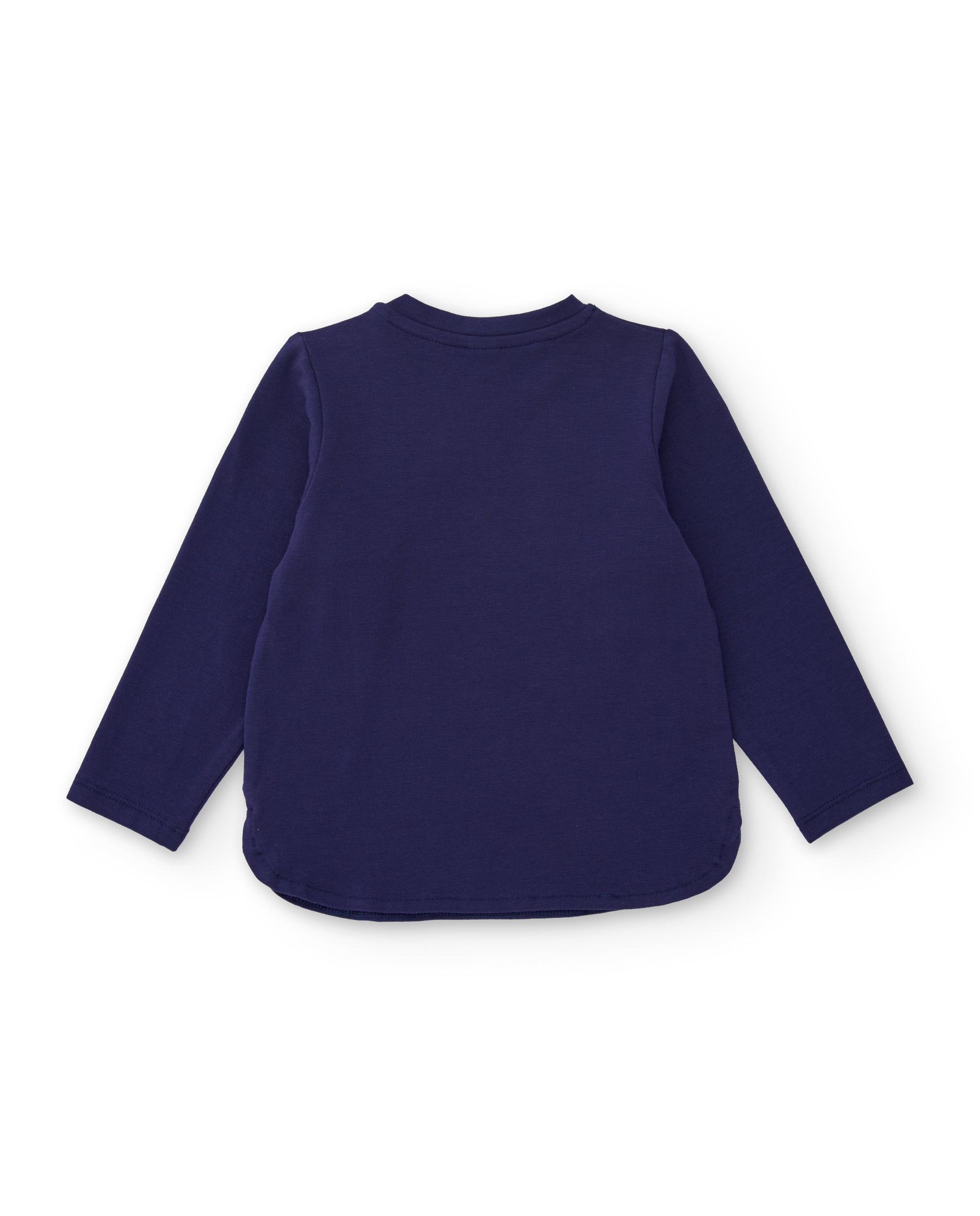 TucTuc Magliette jersey bambina blu maniche lunghe animaletto