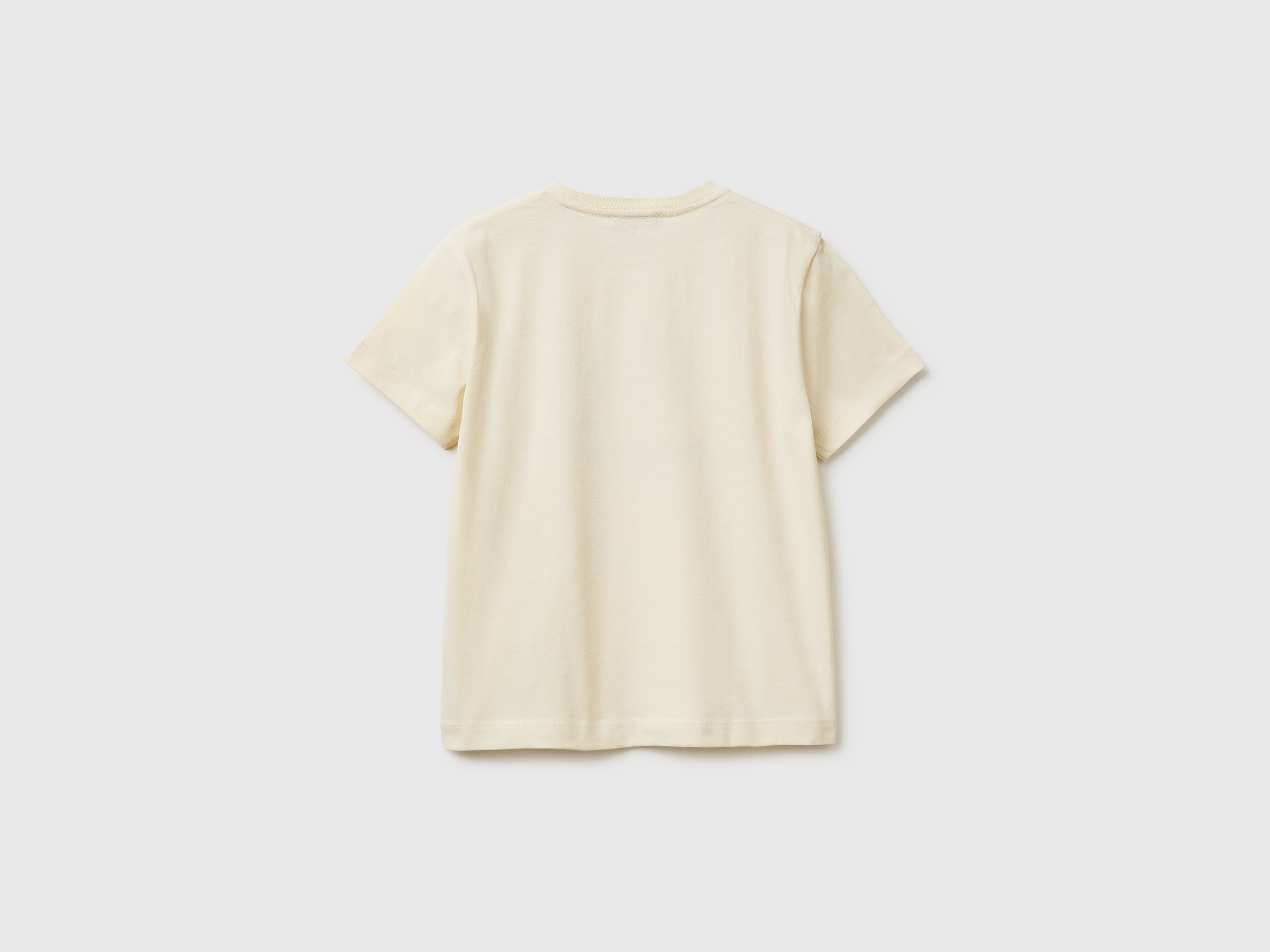Benetton T-Shirts and Tops t-shirt stampa 82 cotone bio