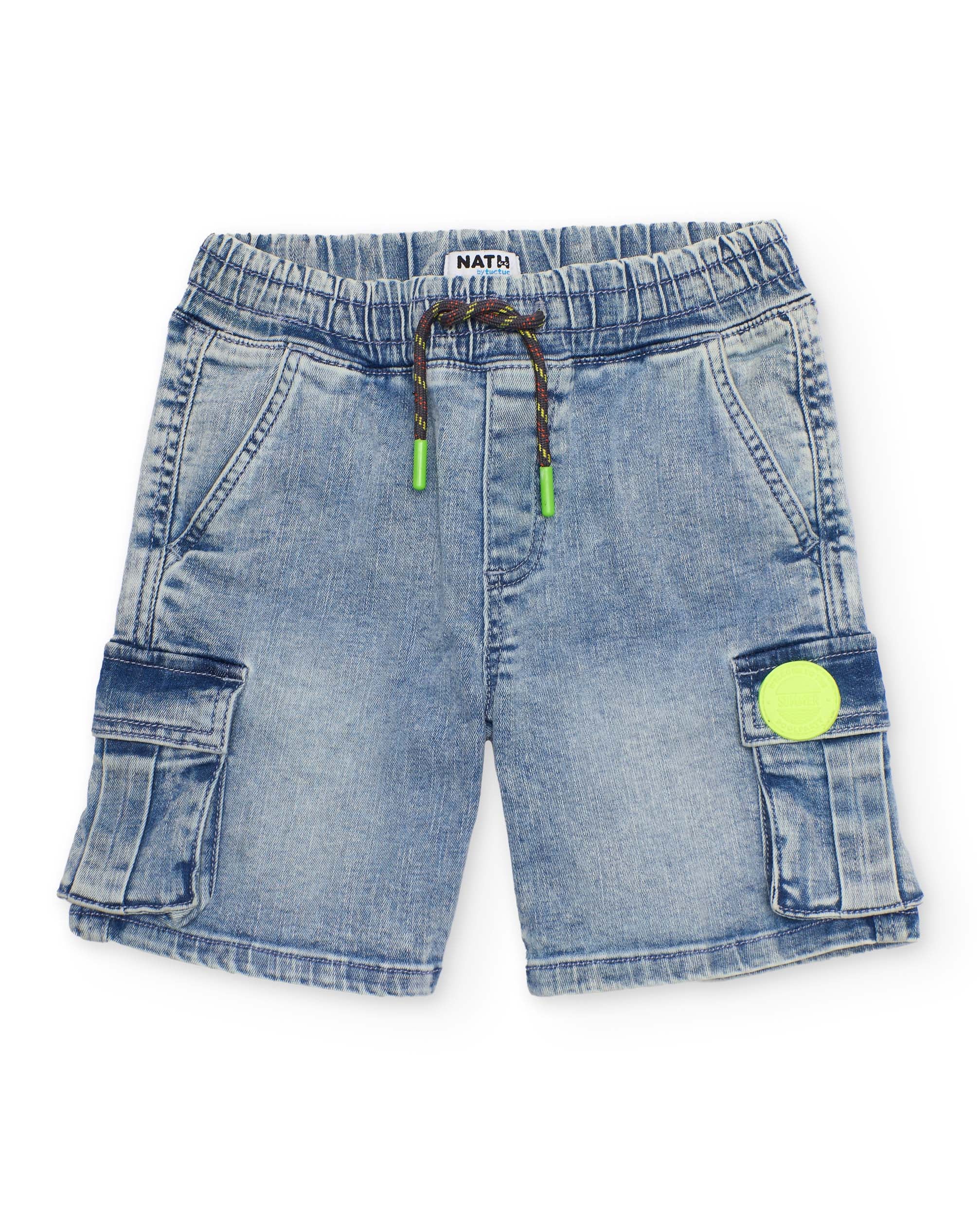TucTuc Bermuda denim bermuda bambino jeans 4 anni