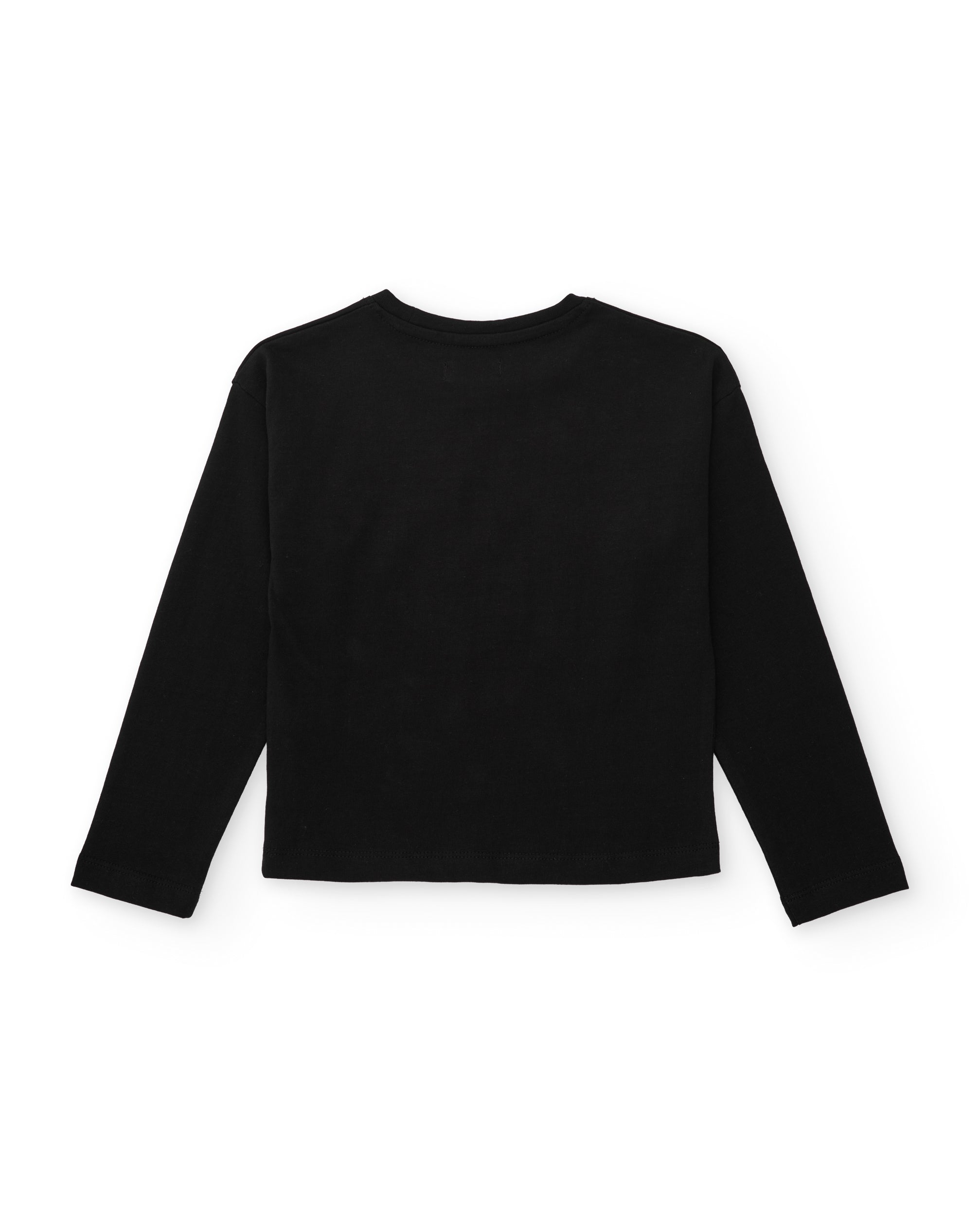 TucTuc Magliette maglia bimba maniche lunghe nera