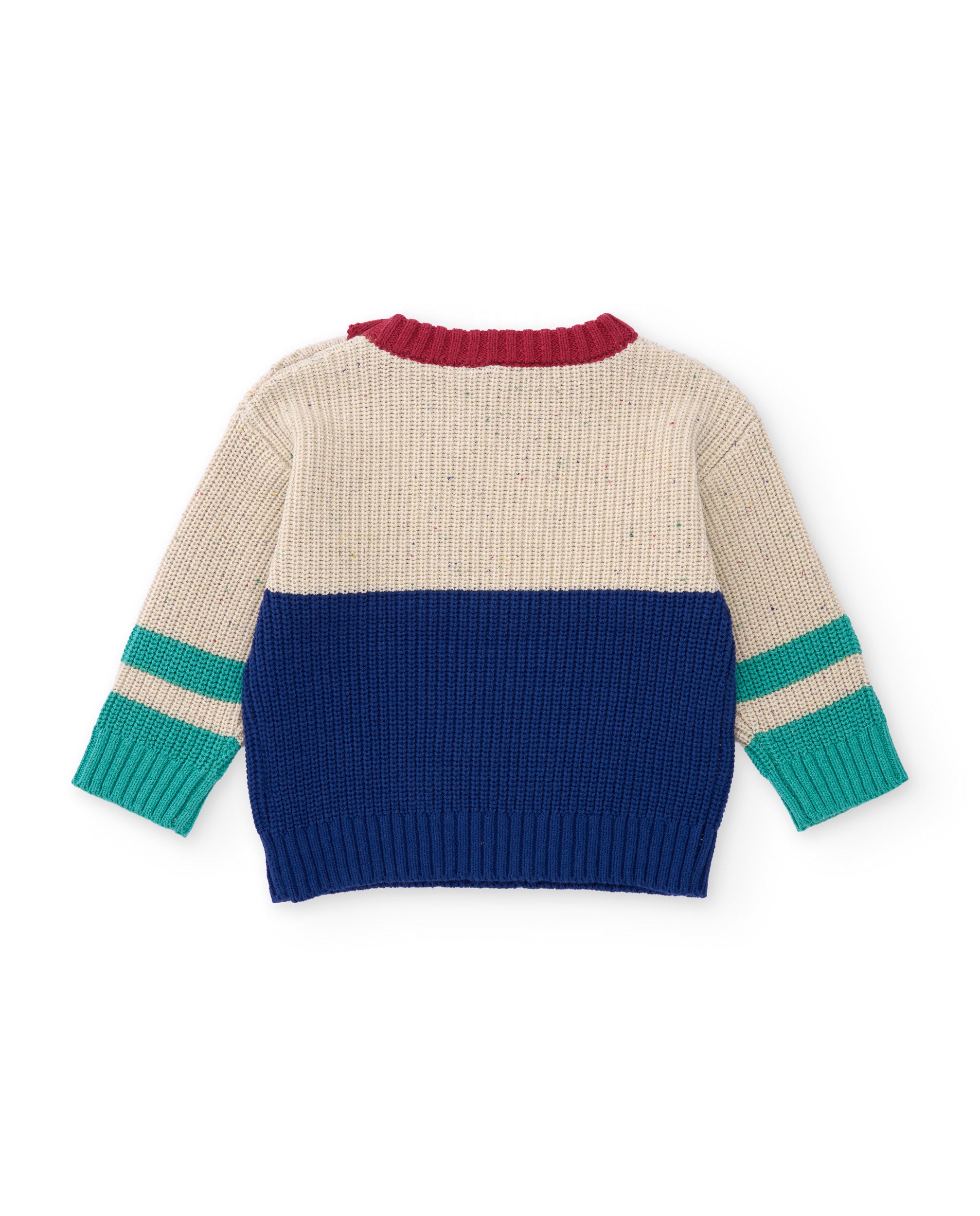 TucTuc Maglioni Maglione Tricot Crudo Blocchi Colore