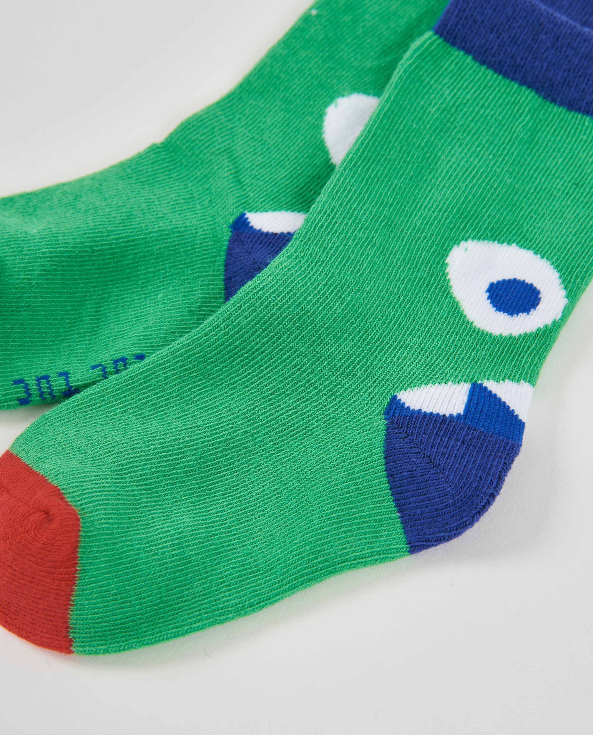 TucTuc Accessori Set Calzini Bimbo Cotone Blu Dinosauri 2 Paia