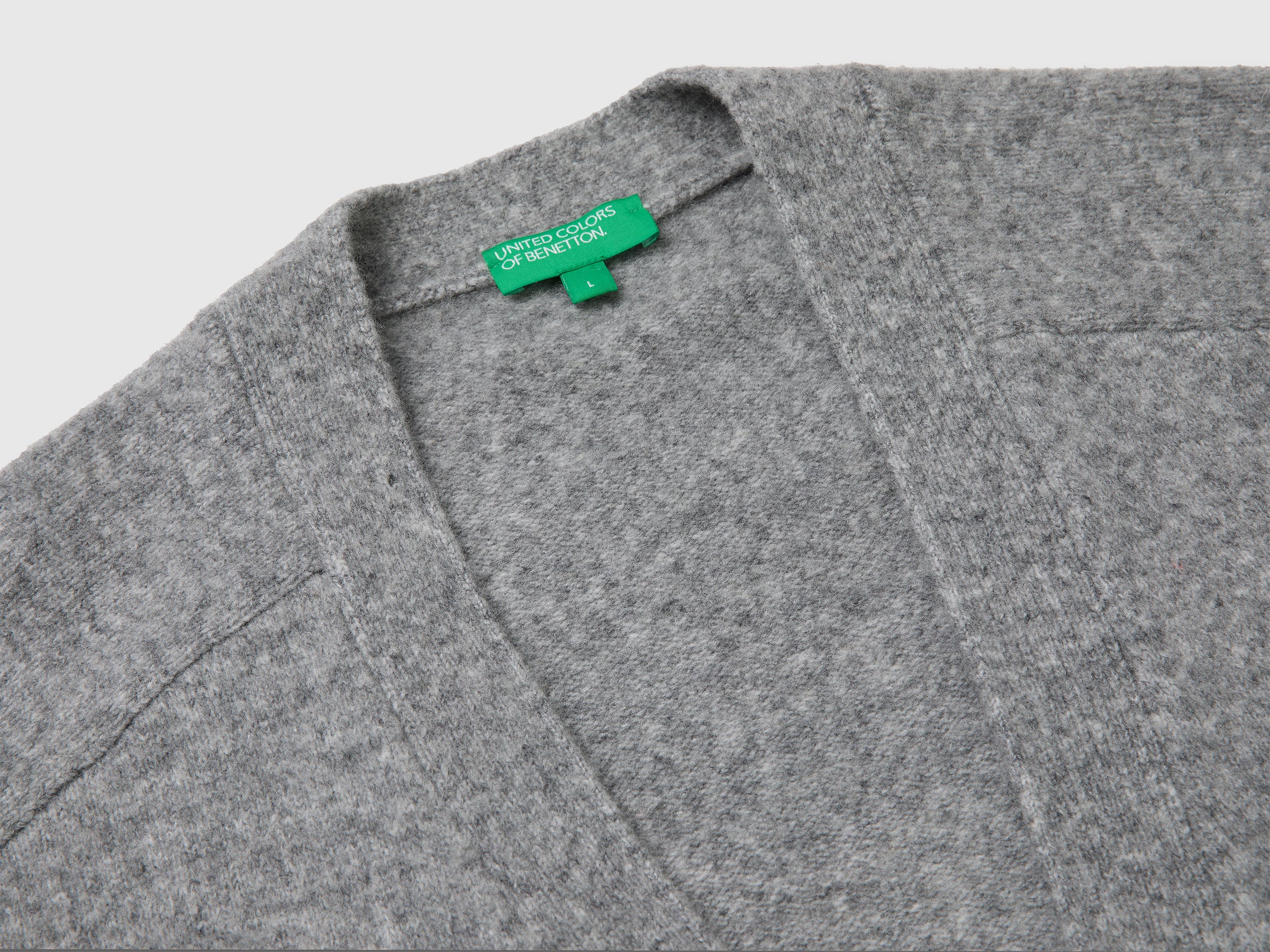 United Colors of Benetton Sweaters cardigan lana oversize bottoni
