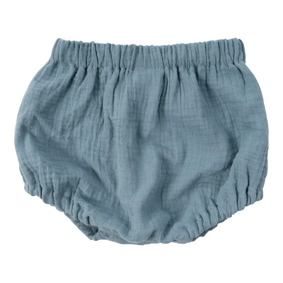 Woolly Organic Muslin Bloomers culotte neonato cotone bio