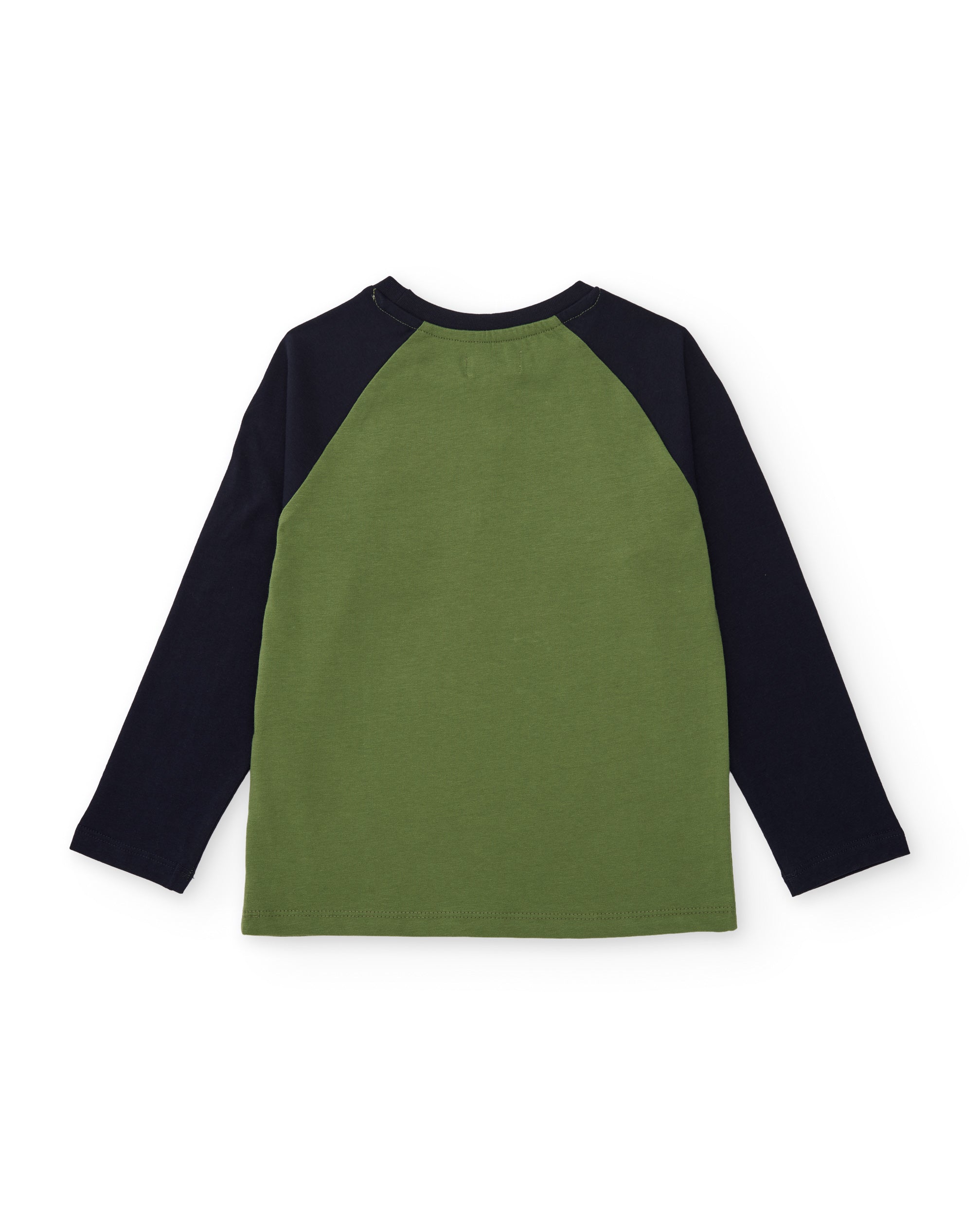 TucTuc Magliette maglia rock verde oliva maniche lunghe