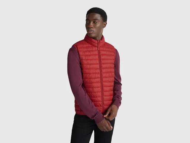 United Colors of Benetton Gilet Imbottito Nylon Riciclato