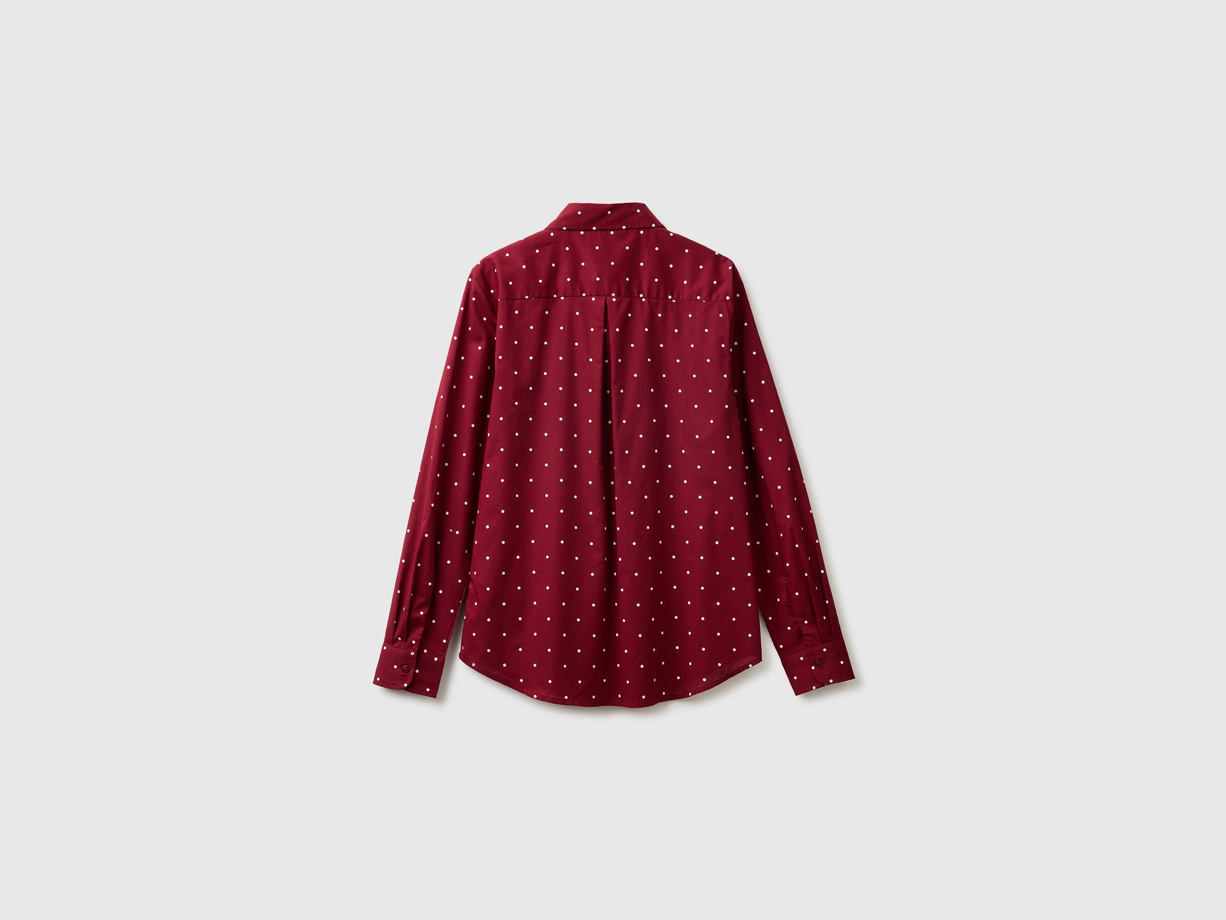 United Colors of Benetton Camicia Cotone Fantasia maniche lunghe