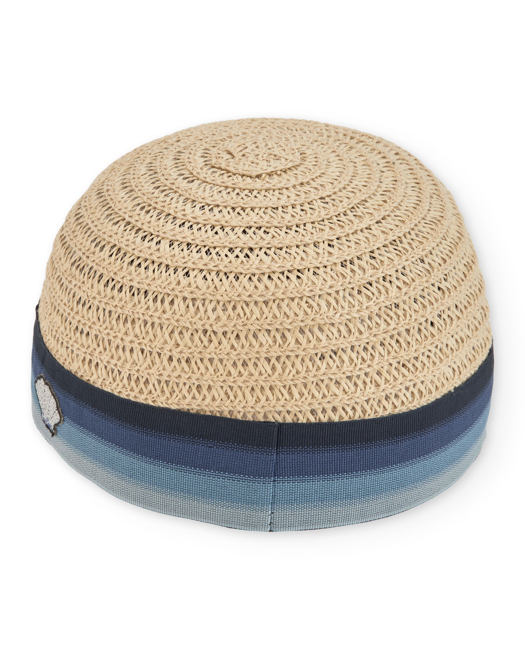 TucTuc Accessori Cappello bambina beige sole intrecciato