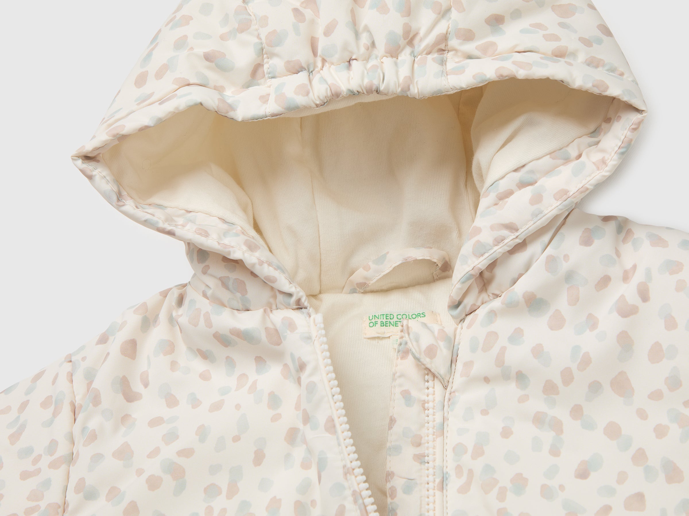 United Colors of Benetton giacca imbottita cappuccio 68