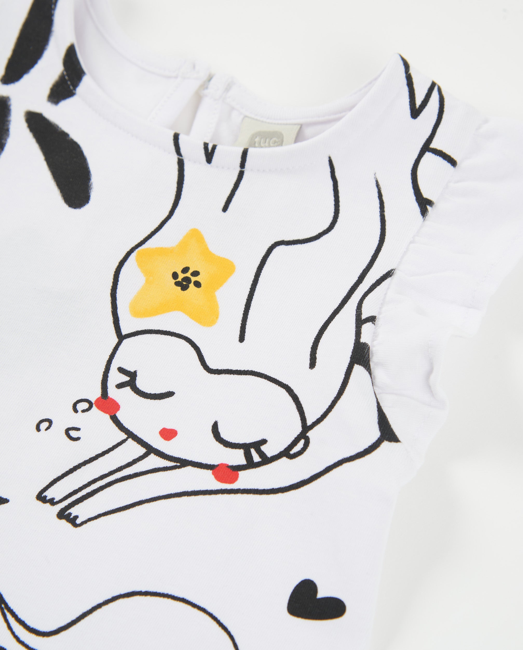 TucTuc Vestiti vestito bianco sirene neonato leggero