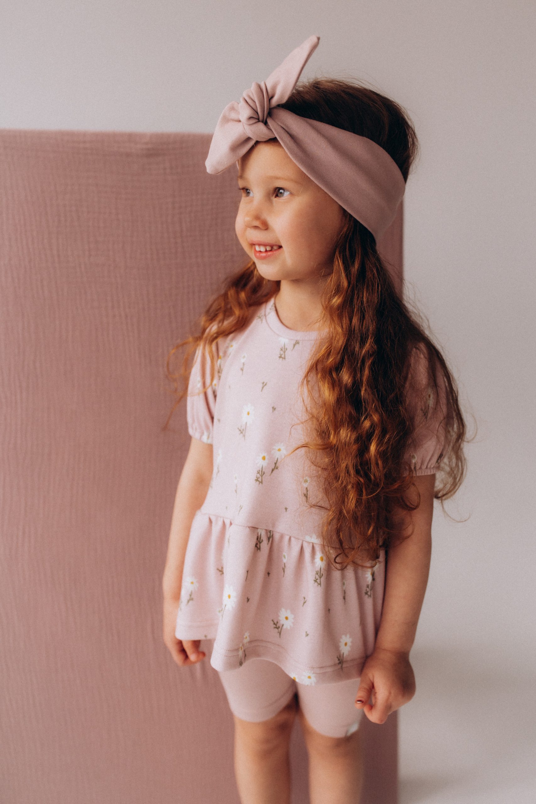 Woolly Organic Ruffle T-Shirt maglietta bambina cotone Lie in Daisies
