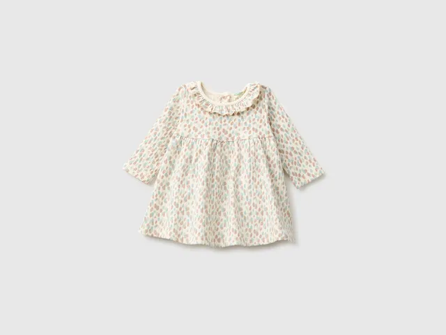 United Colors of Benetton Vestito Neonata Cotone 56 Mutandina