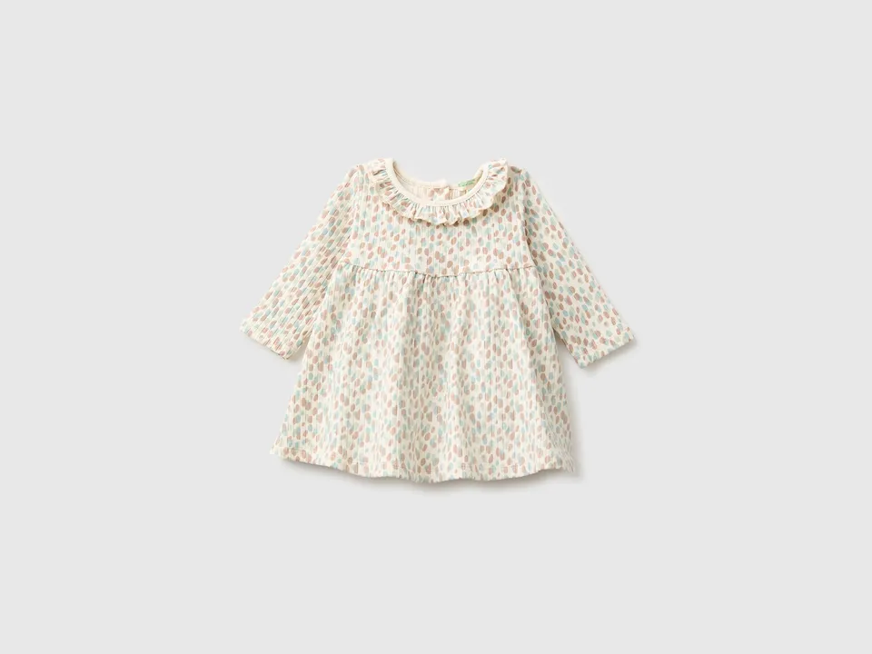 United Colors of Benetton Vestito Neonata Cotone 56 Mutandina
