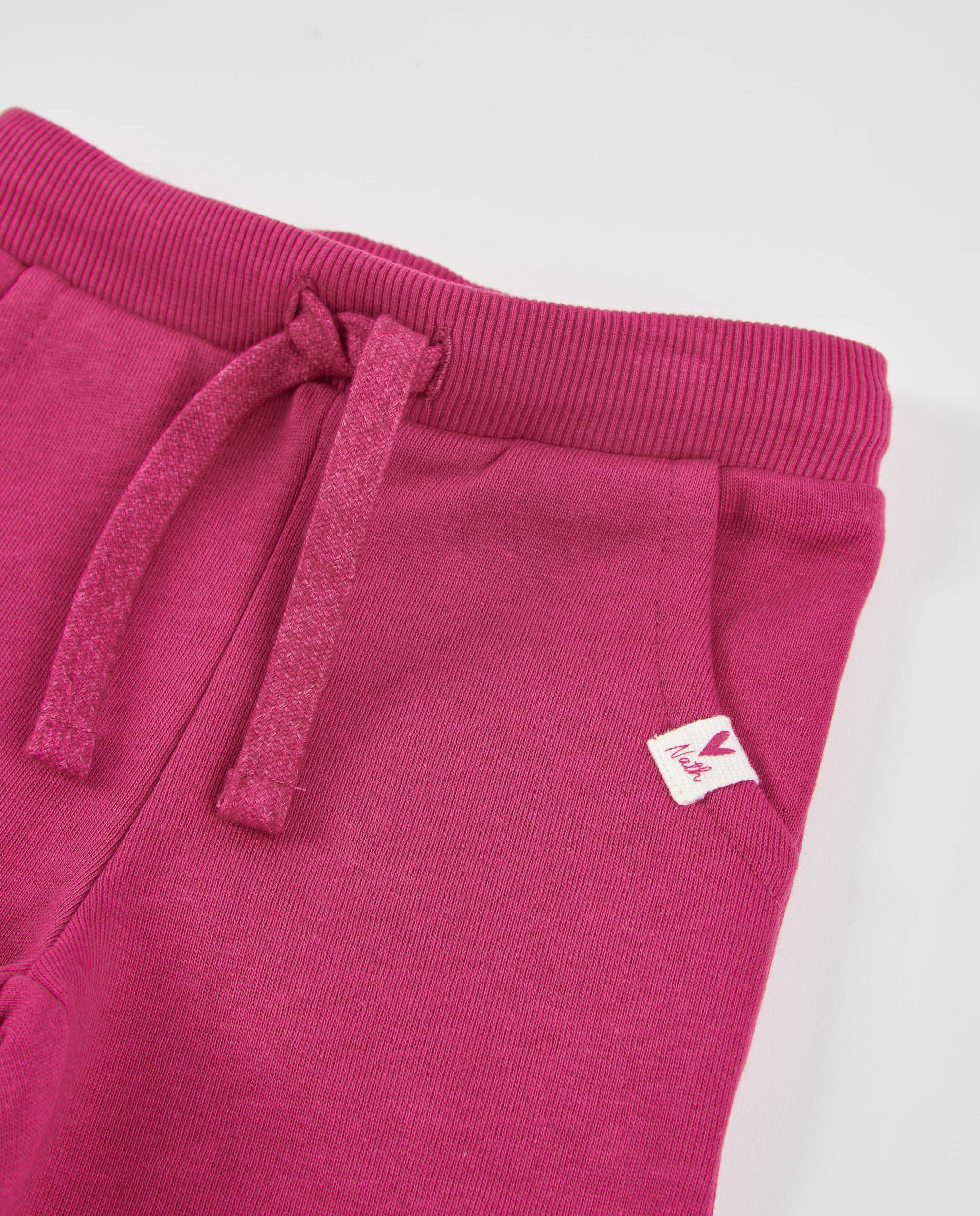 TucTuc Pantaloni felpa bambina fucsia vita regolabile