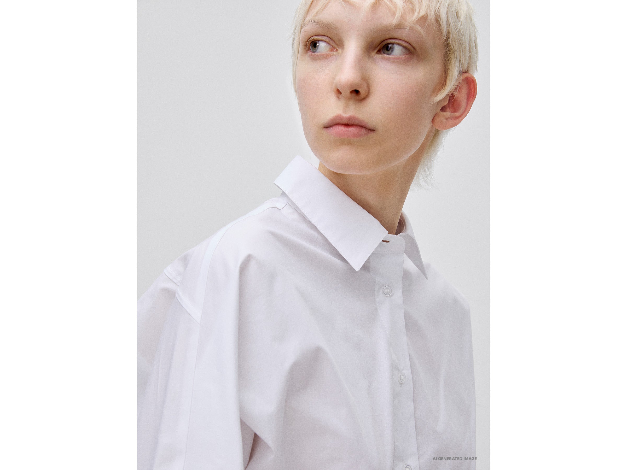 United Colors of Benetton Shirts camicia cropped cotone popeline