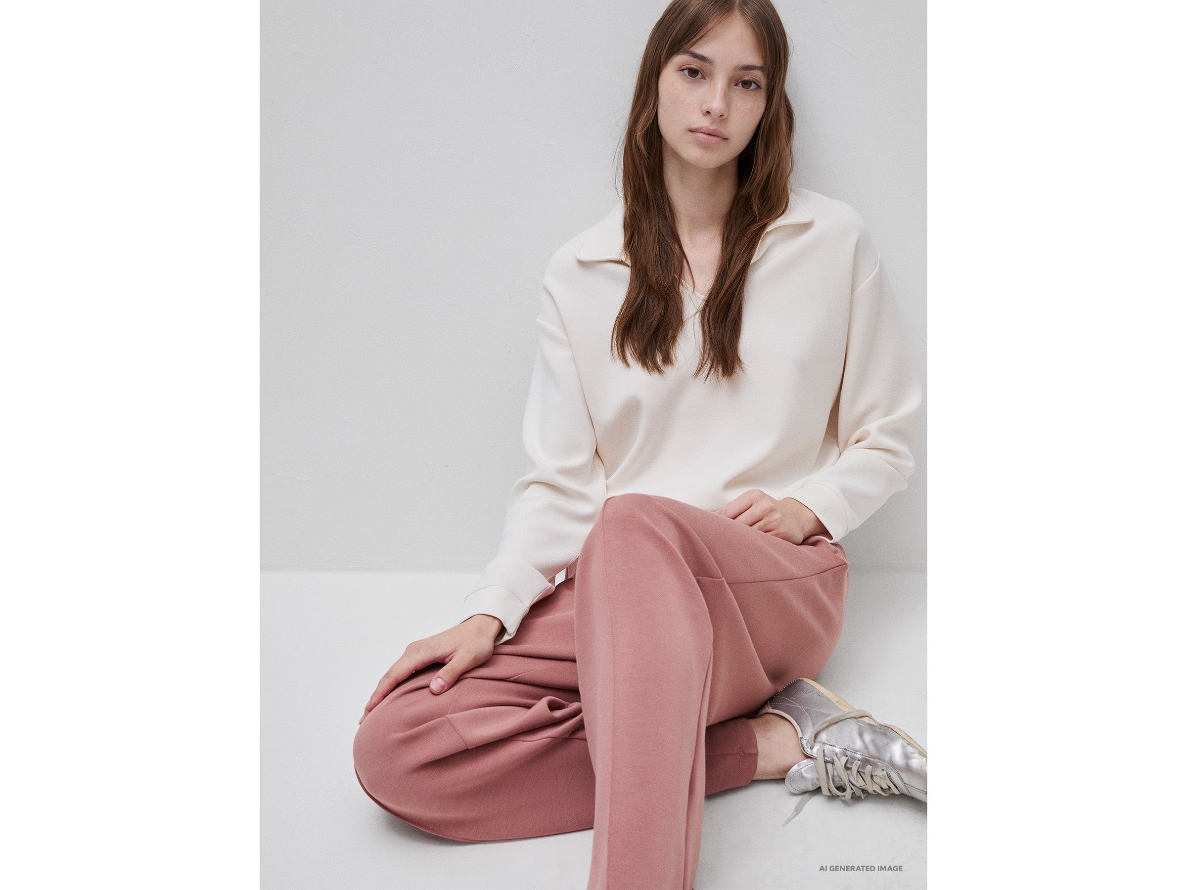United Colors of Benetton felpa collo polo modal M