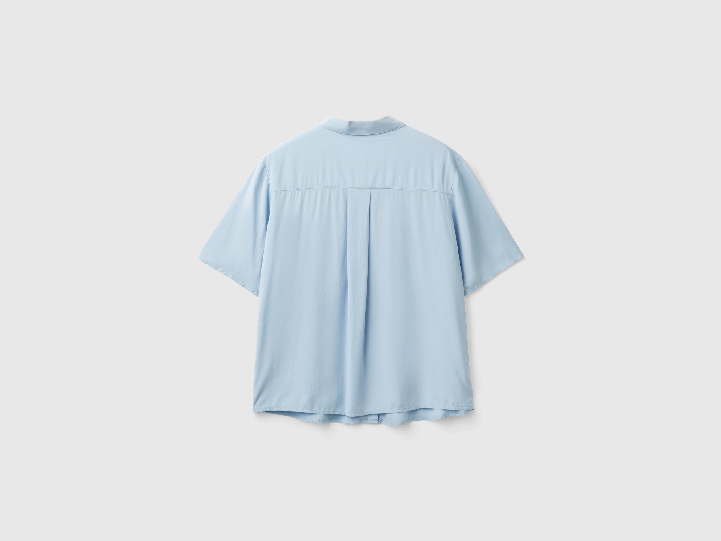 United Colors of Benetton Camicia Viscosa 3/4 M Tinta Unita