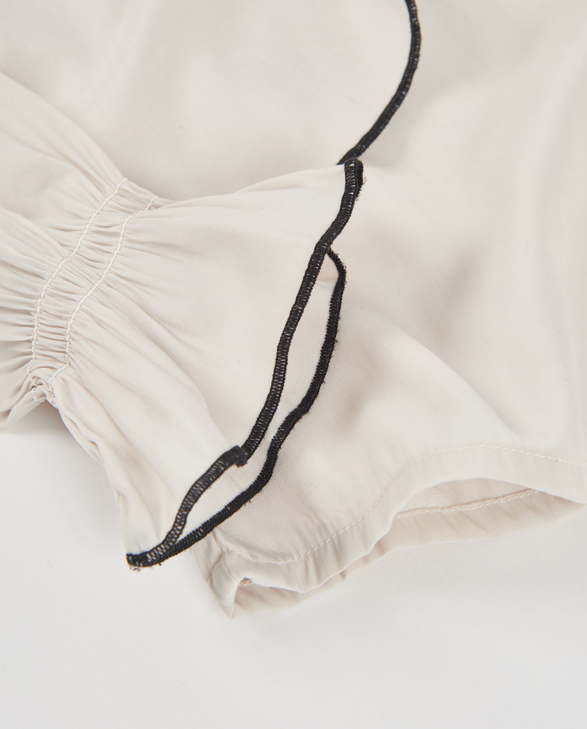 TucTuc Camicette Camicia bambina ecrù volant fiocco