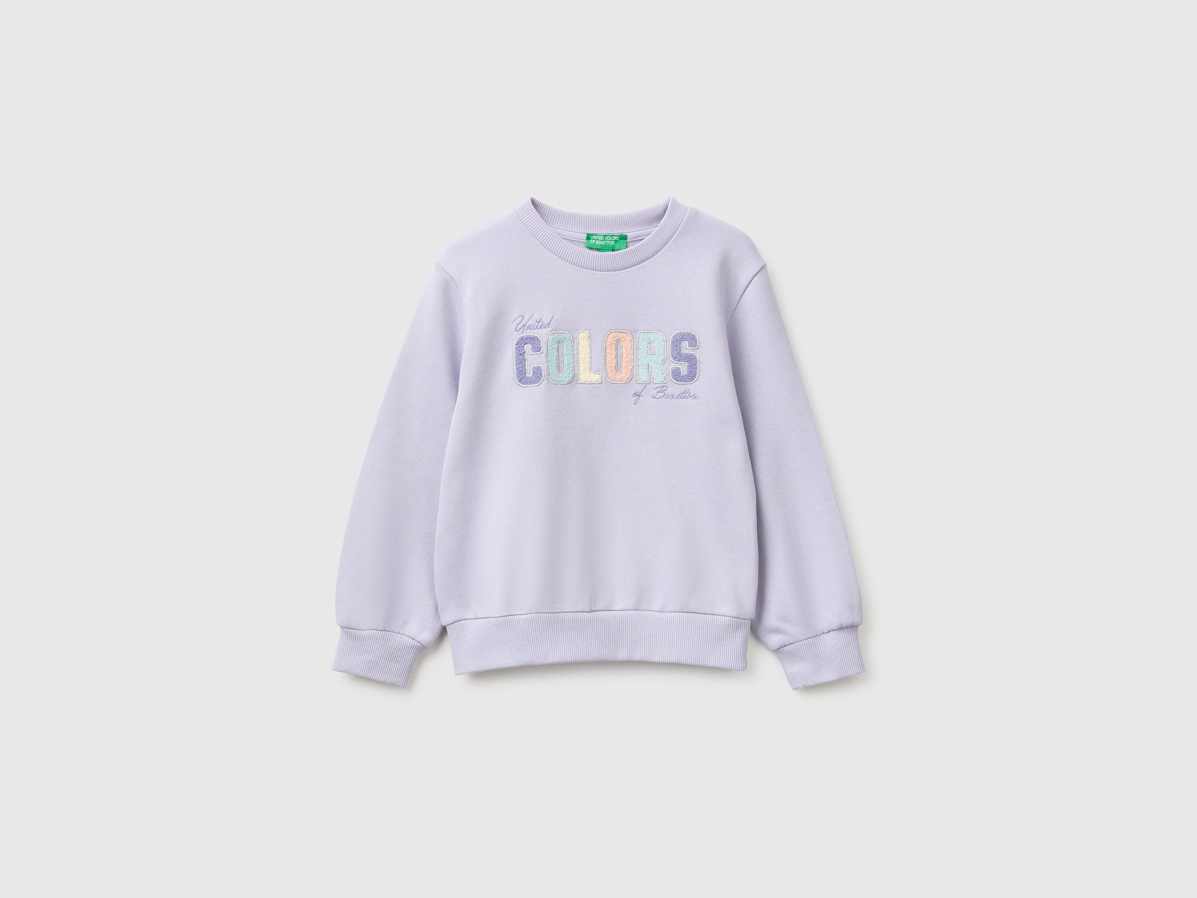 Benetton Crewneck sweatshirt felpa bimbo cotone taglia 104