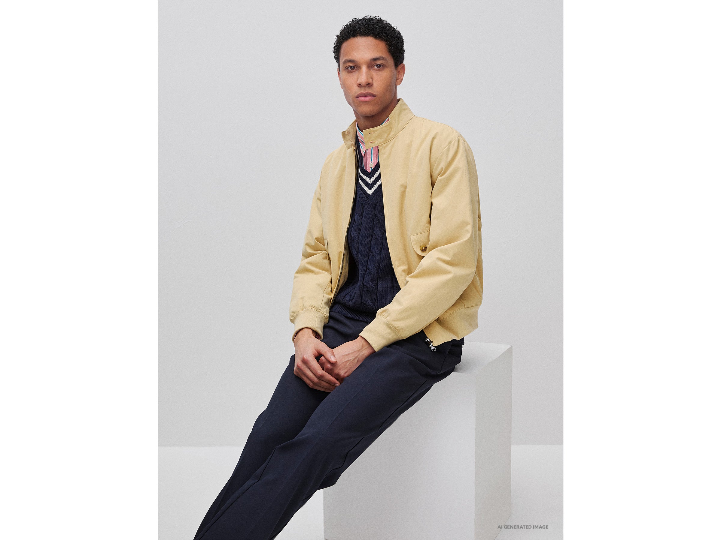 United Colors of Benetton Giacca imbottita fodera paisley M