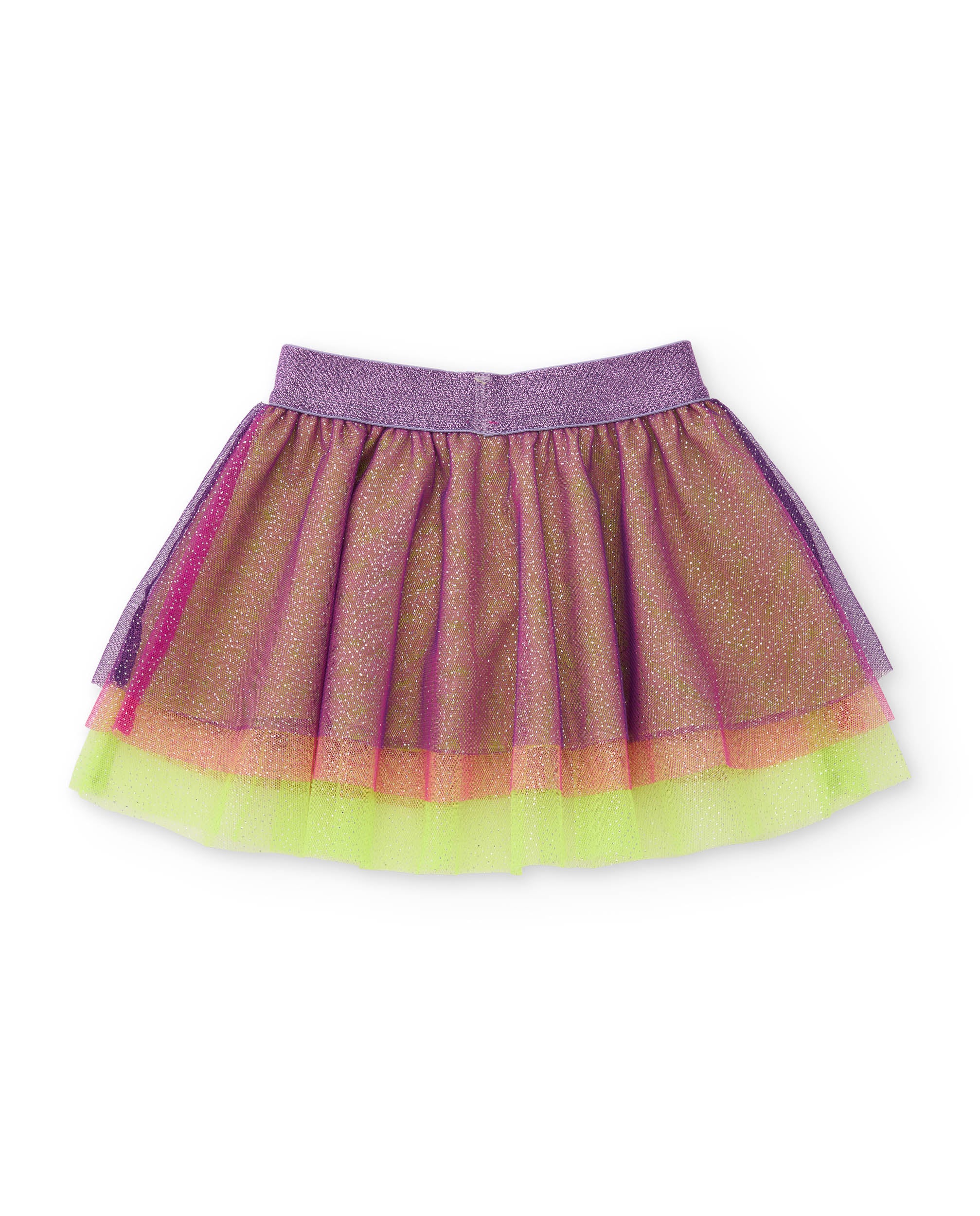 TucTuc Gonne gonna bimba tulle viola multicolore