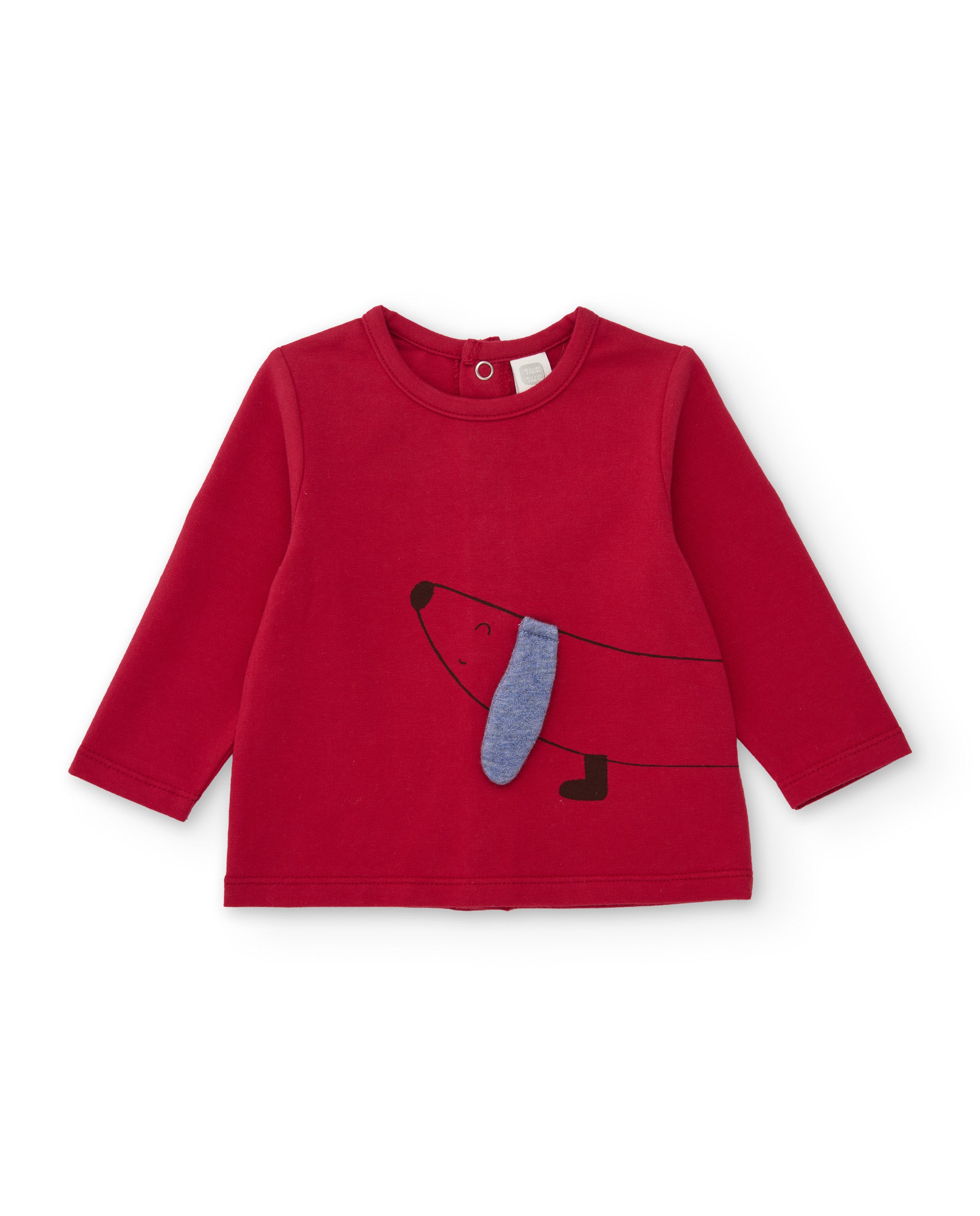 TucTuc Completi completo neonato cotone rosso 0-1M