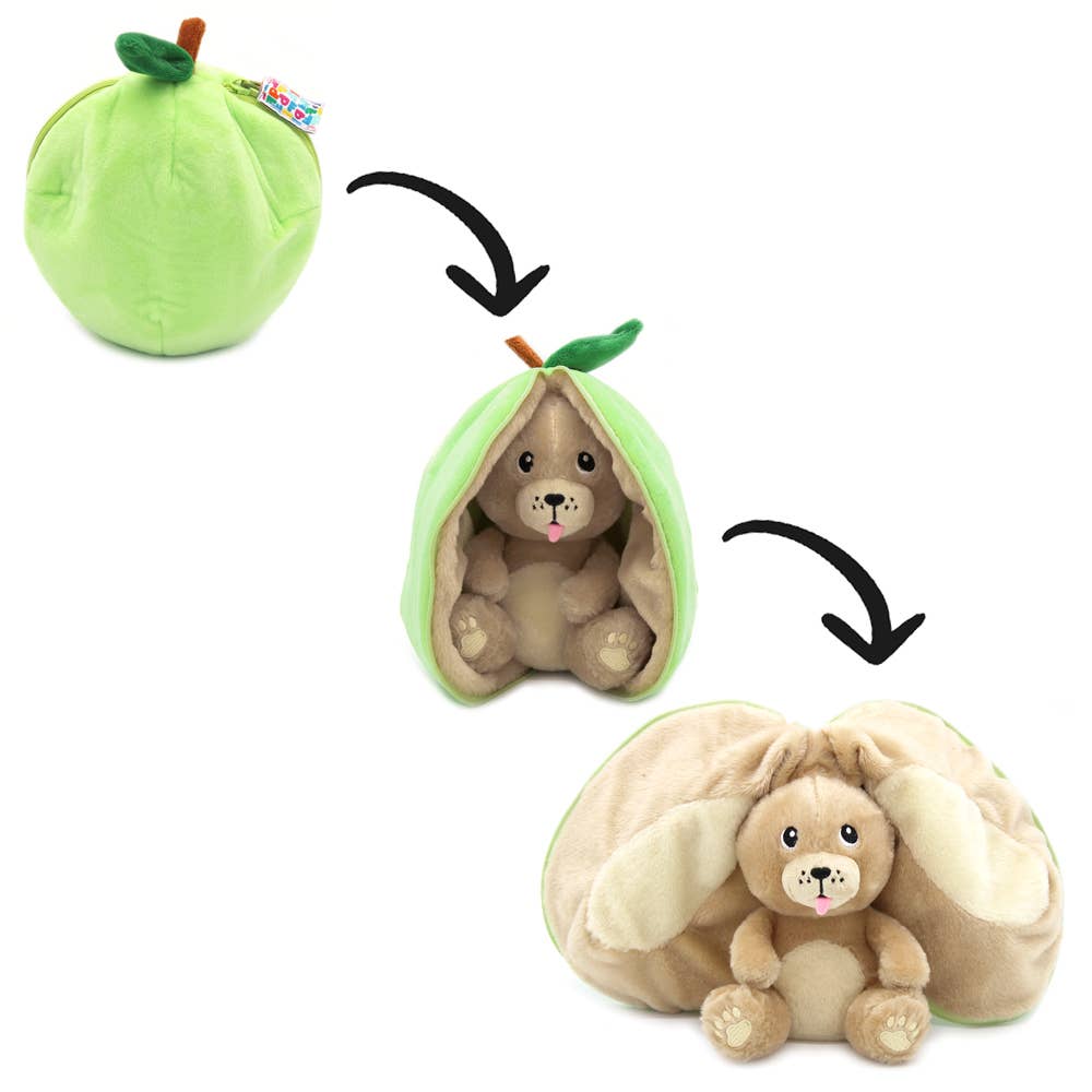 Les Déglingos Flipetz Peluche Cane Mela 20 cm dalla nascita