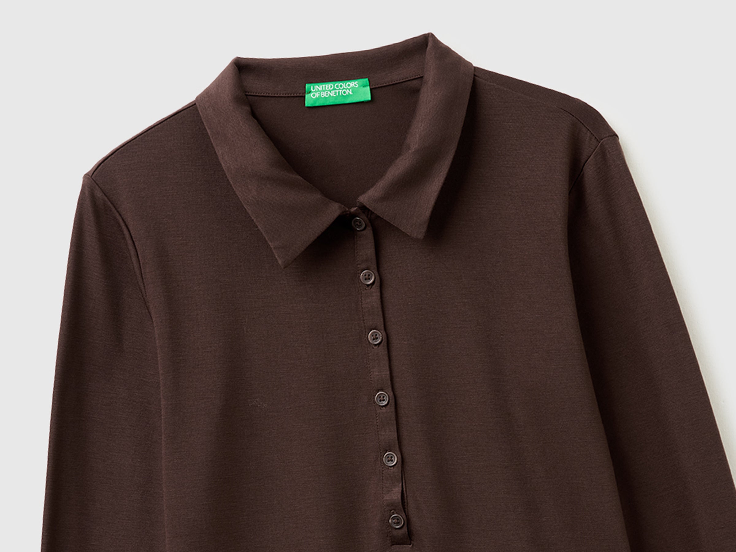 United Colors of Benetton Polos Polo Viscosa Manica Lunga