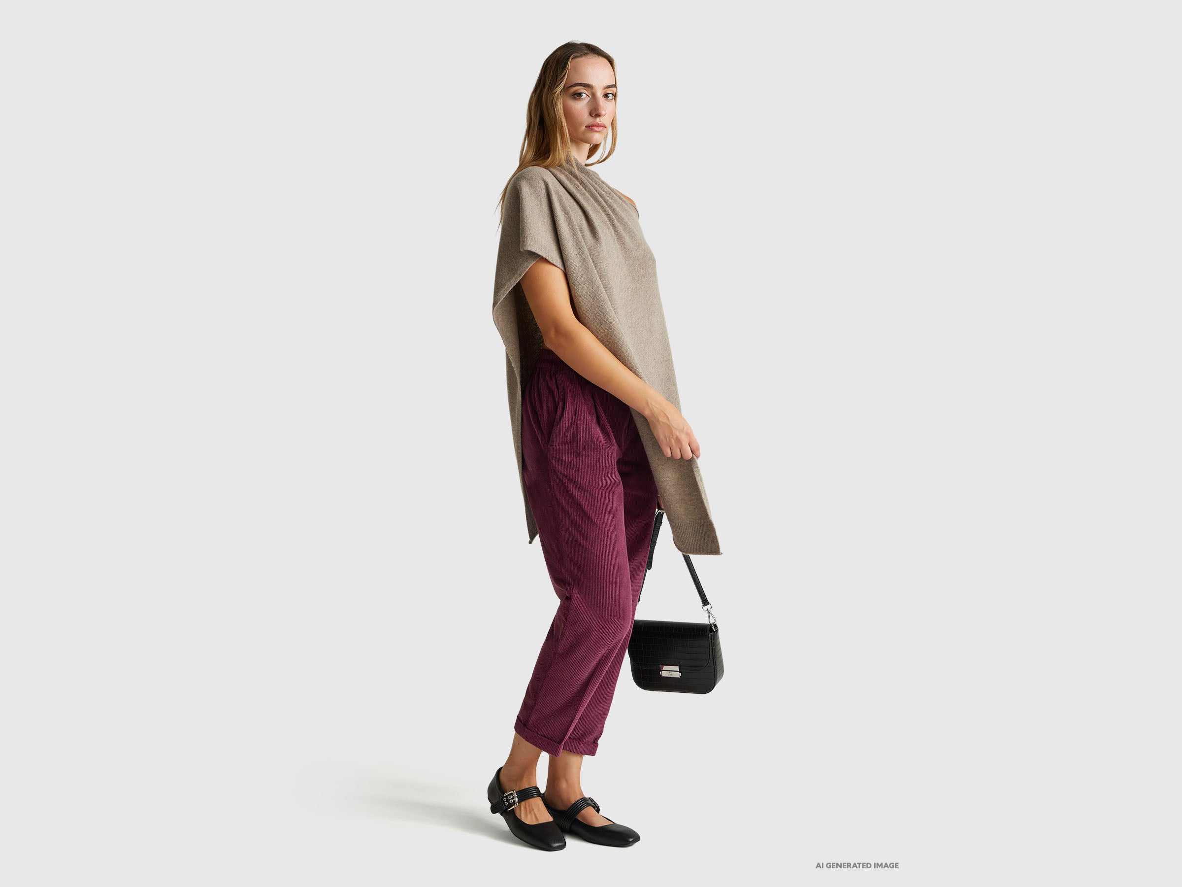 United Colors of Benetton Trousers Chinos velluto pantaloni cotone