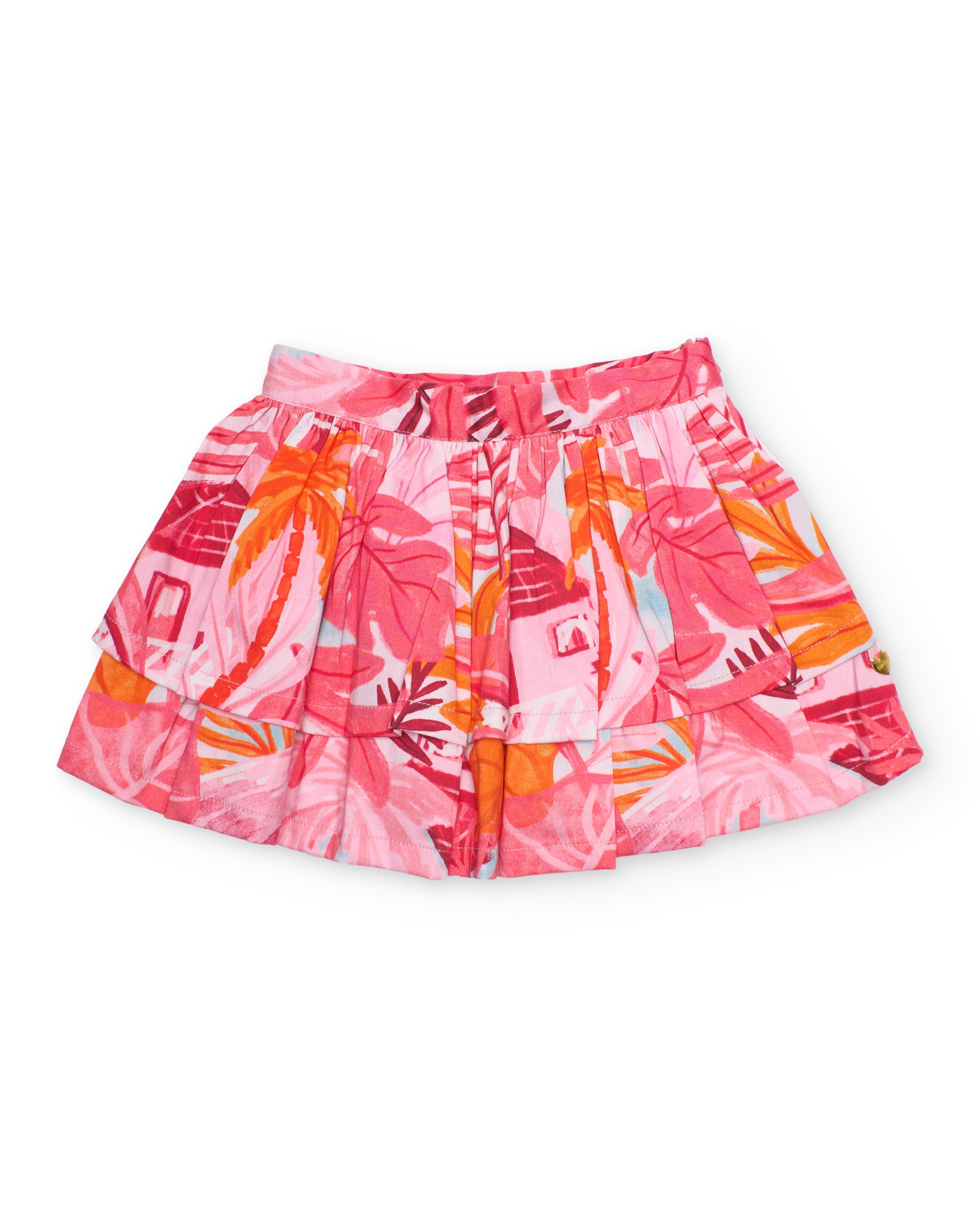 TucTuc Gonne Gonna Bambina Rosa Strati Tropicale