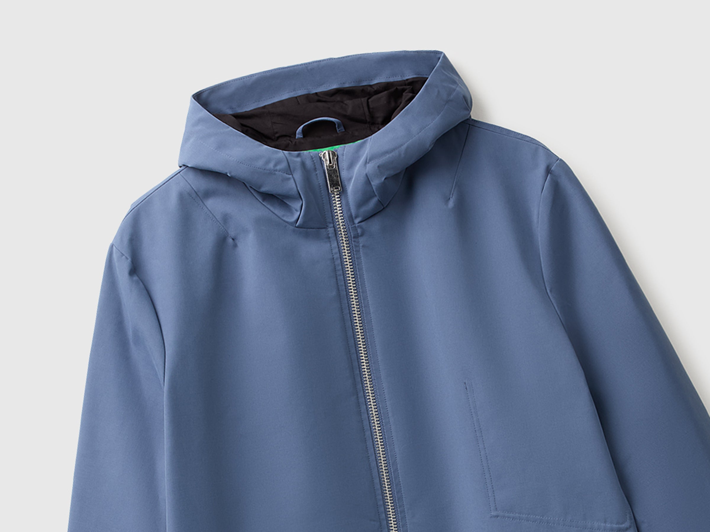 United Colors of Benetton Parka Nylon Cotone Cappuccio