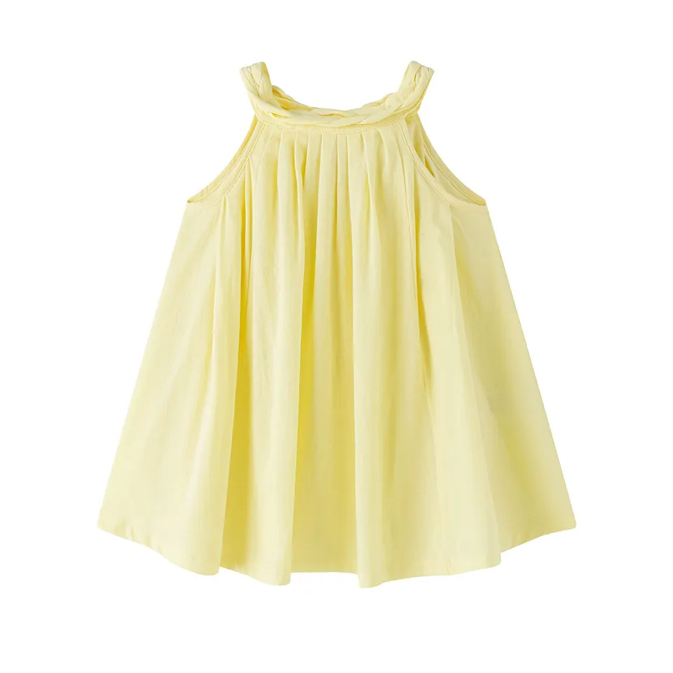Kocarcia Kokarcia Vestito Giallo 3 Anni Cotone Bambina