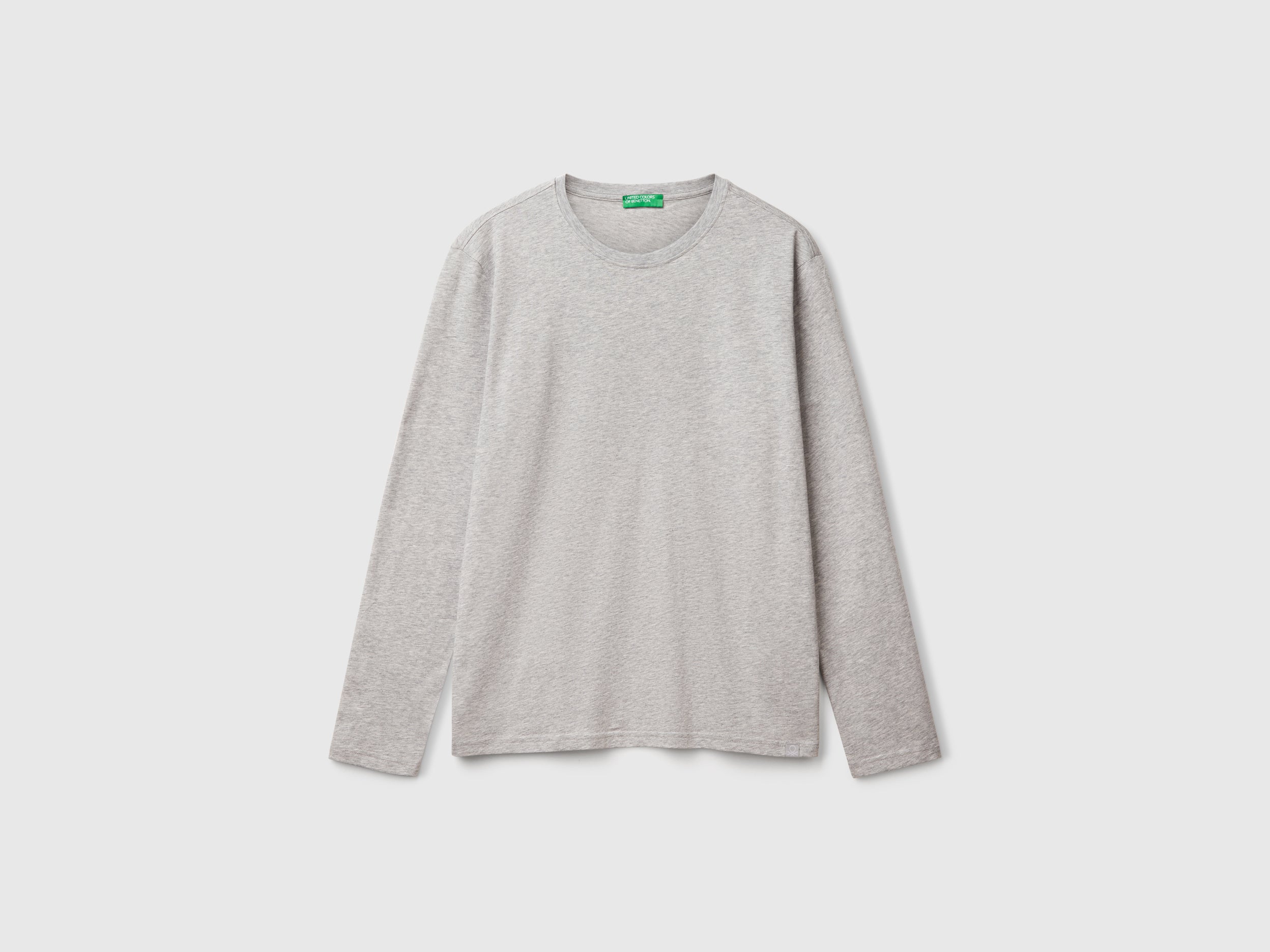 United Colors of Benetton T-shirt Cotone Manica Lunga Girocollo XS-XXXL