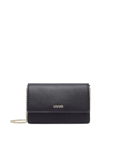 Liu Jo Borse Borsa a Tracolla Piccola Nero catena dorata