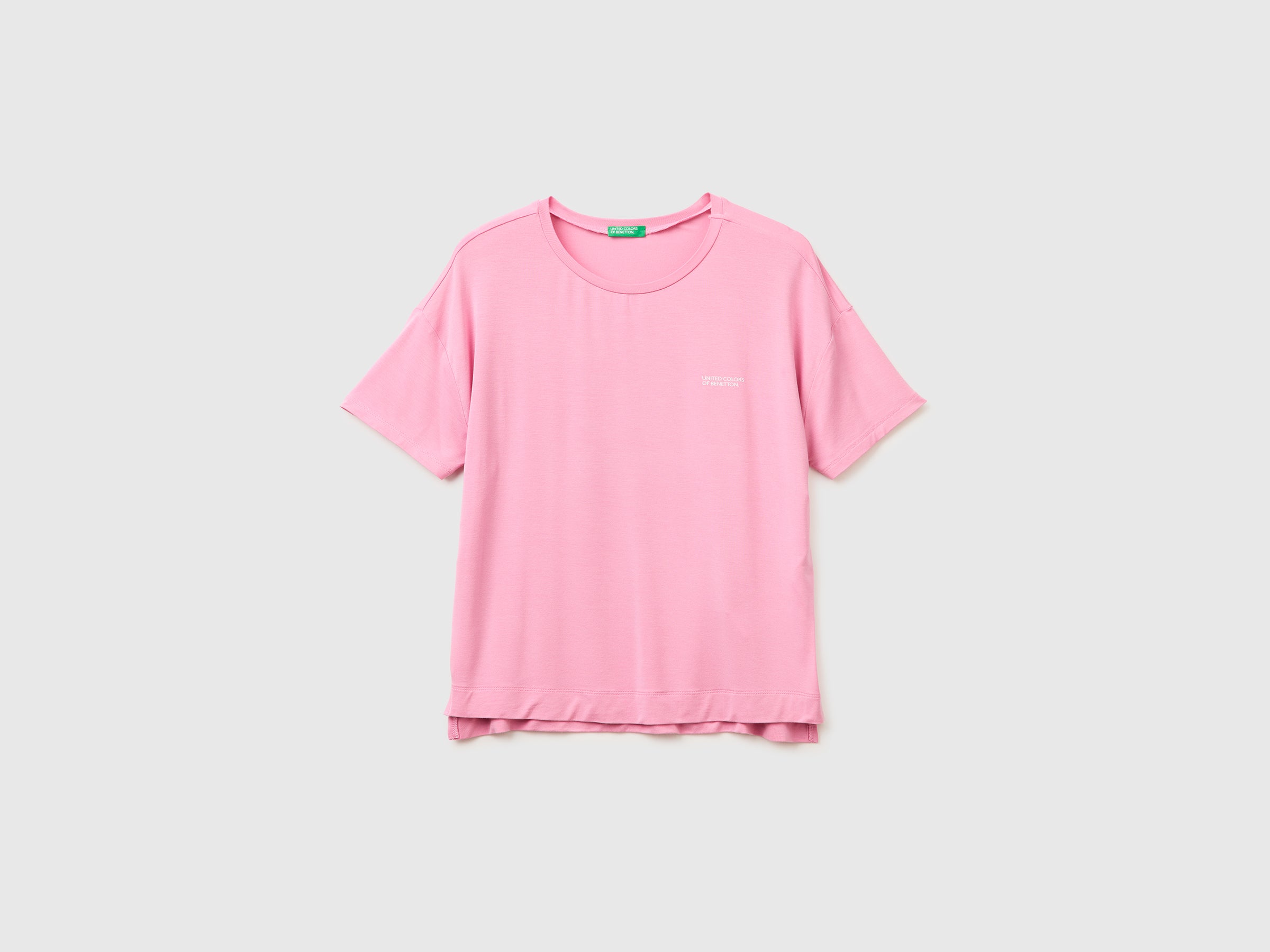 United Colors of Benetton T-Shirt Modale Elasticizzato Maniche Corte
