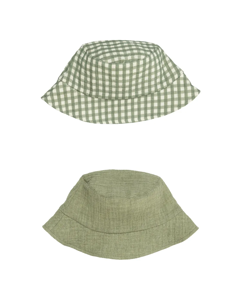 Woolly Organic Kids Hats Bucket Hat cappello mussola estate
