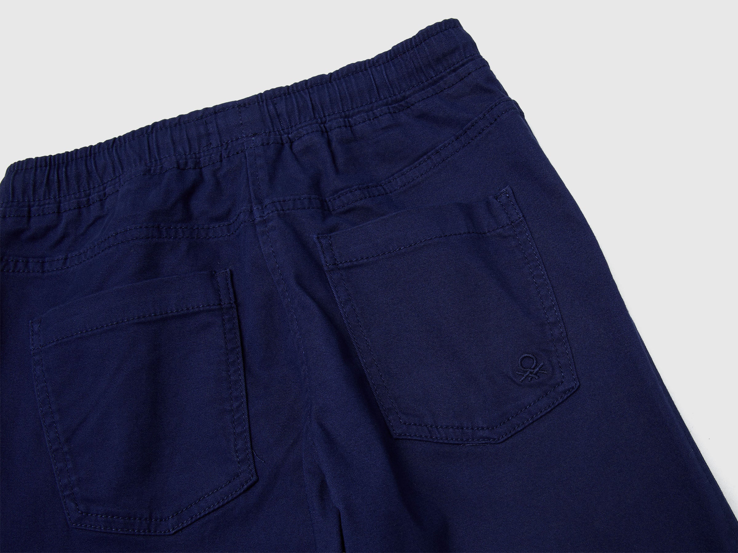 United Colors of Benetton joggers cotone elasticizzato coulisse