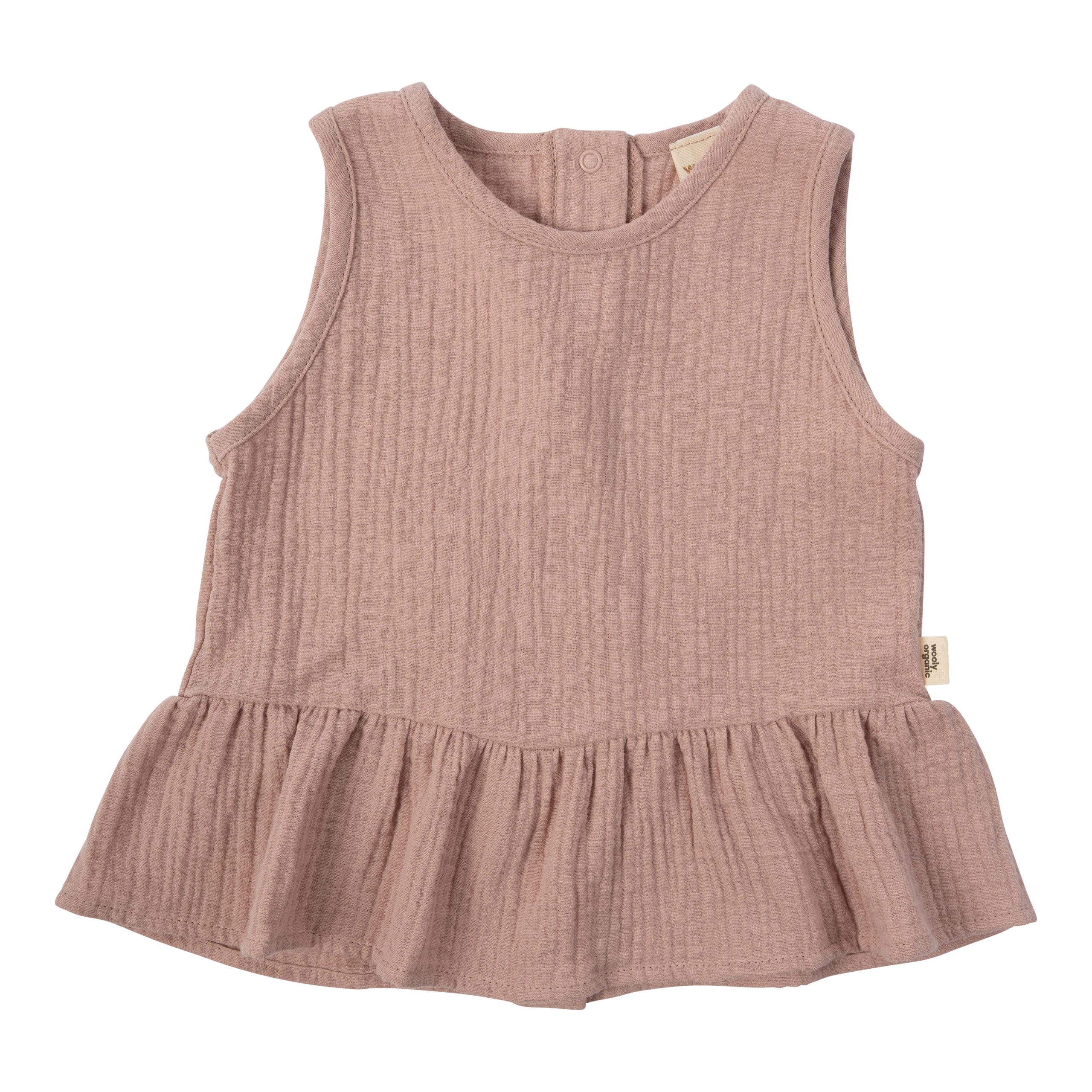 Woolly Organic Muslin Shirt Camicia Bimbo Cotone Bio