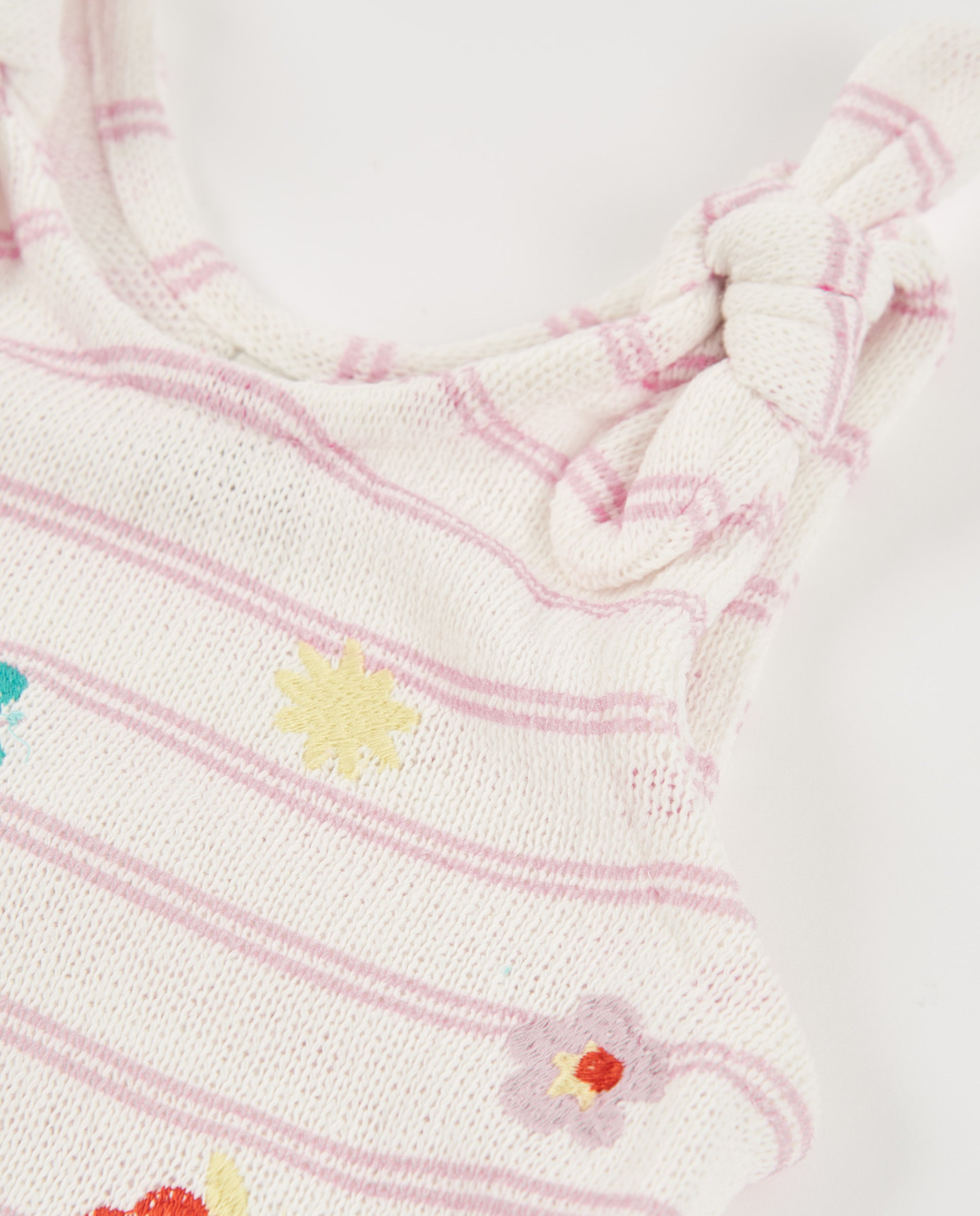 TucTuc Magliette Maglietta Bambina Cotone Rosa Fiori
