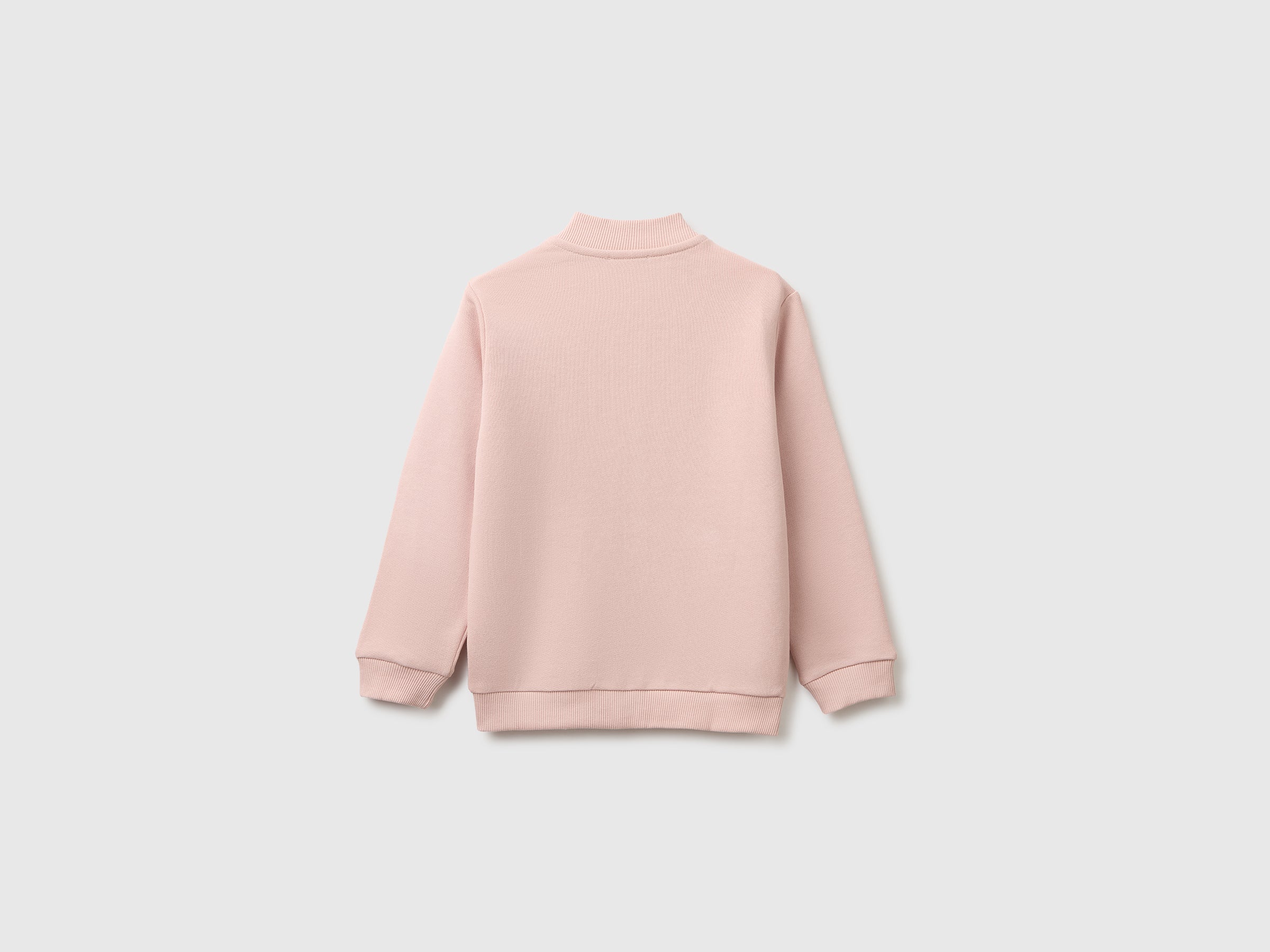 United Colors of Benetton Felpa con Cappuccio Cotone Bio Glitter 104