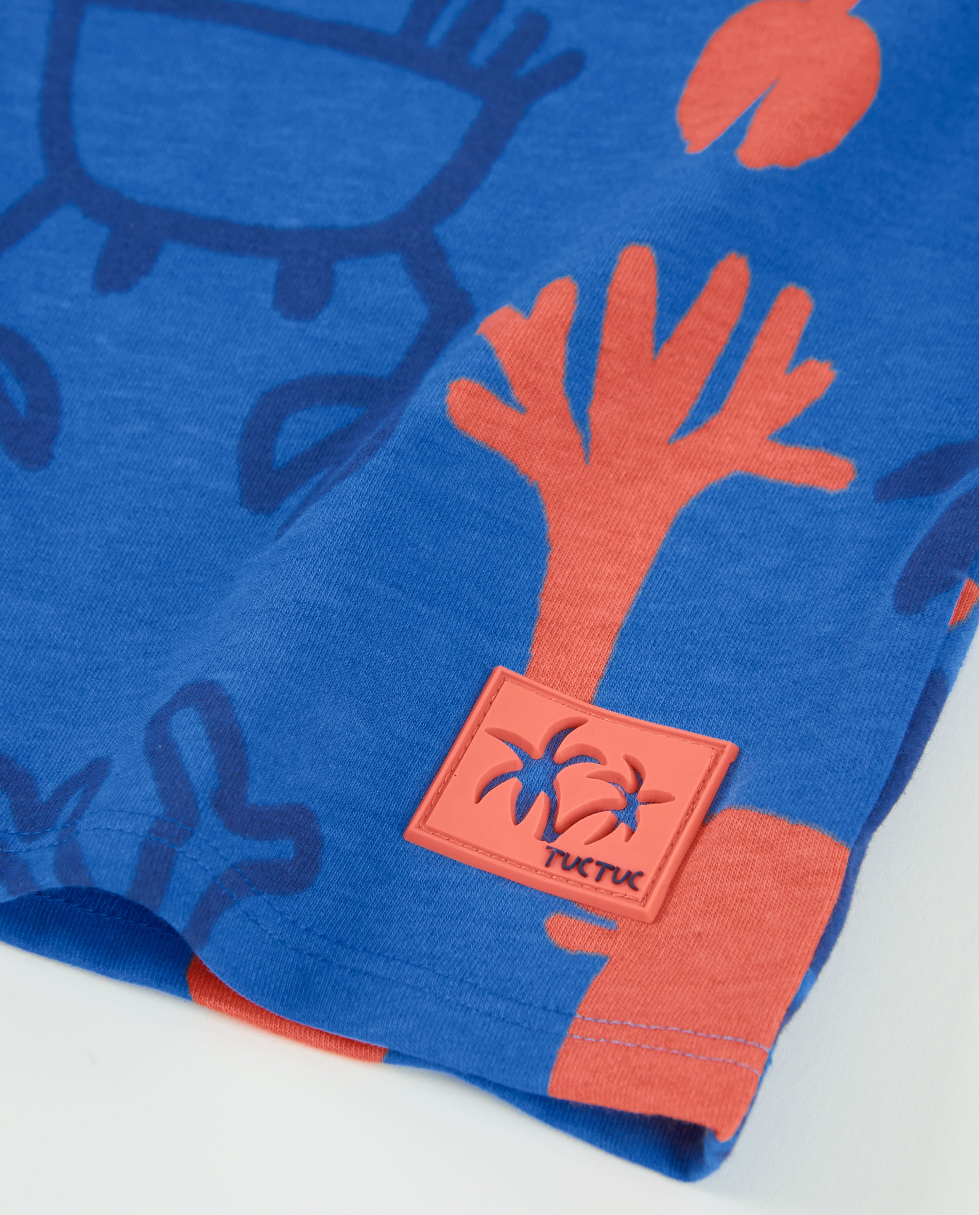 TucTuc Magliette t-shirt bambino blu marina 3 anni