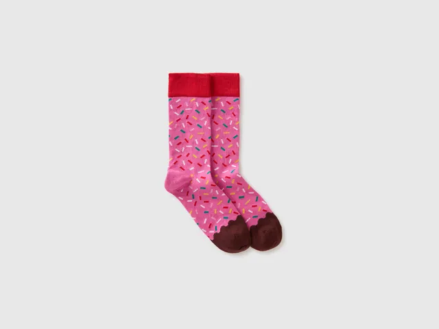 United Colors of Benetton Calze Natale OS Cotone