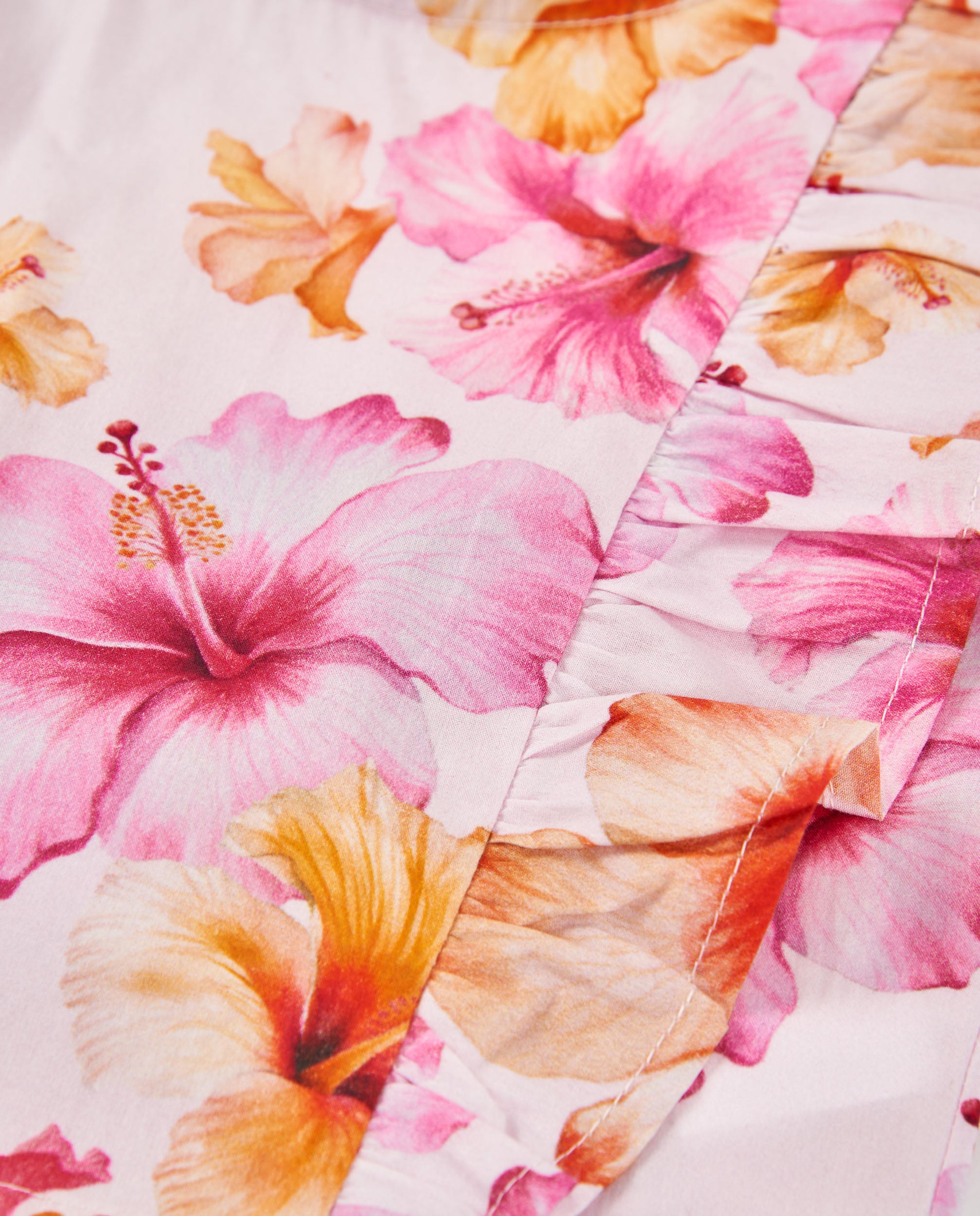 TucTuc Camicette camicia bambina rosa floreale volant