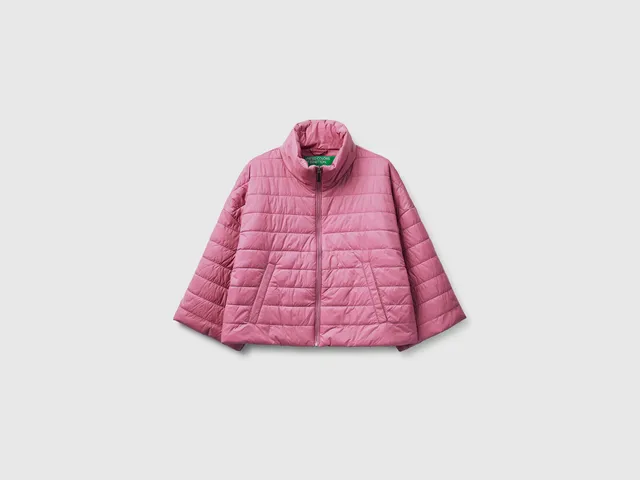 United Colors of Benetton Jackets piumino nylon taglia S maniche 3/4