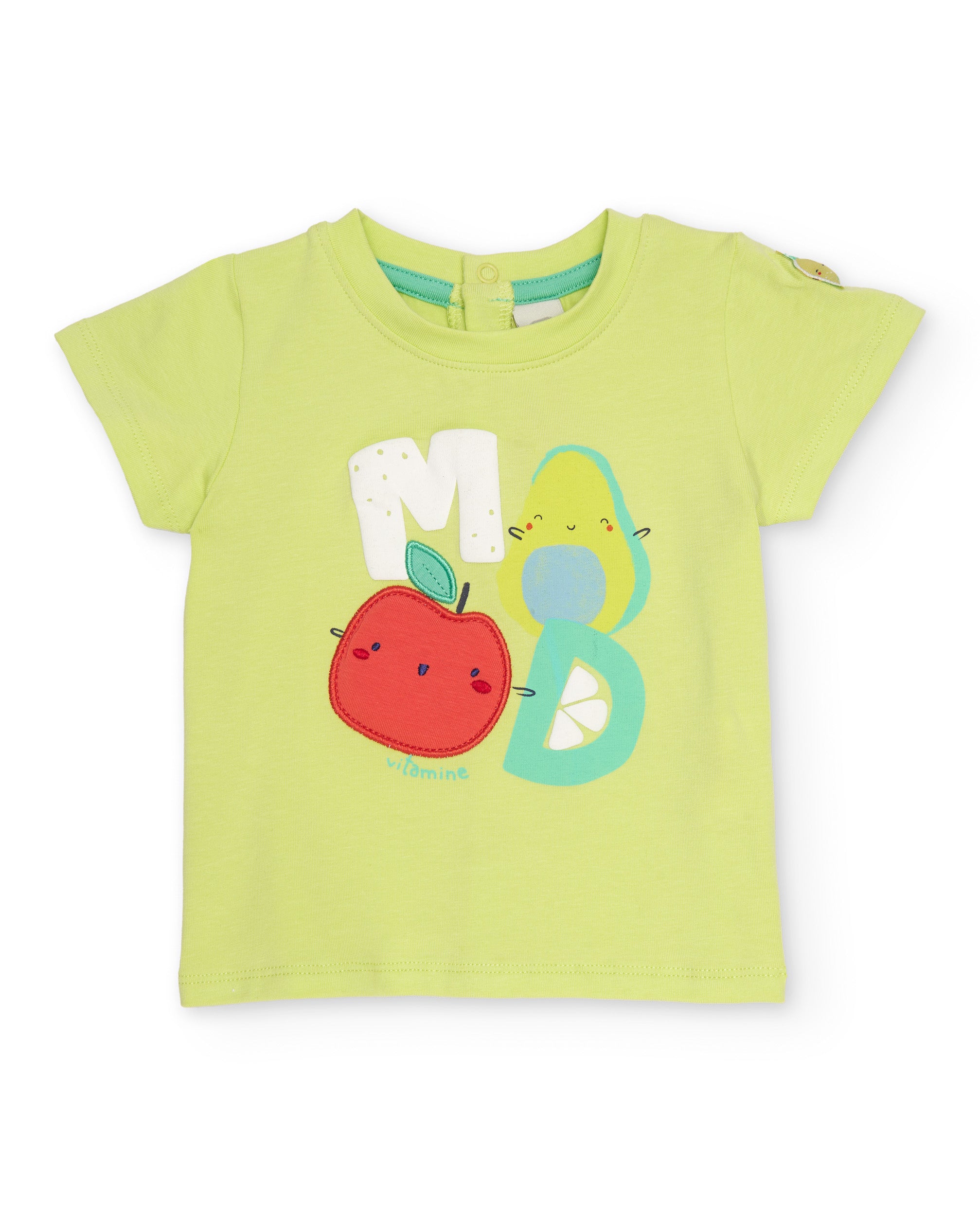 TucTuc Completi completo neonato verde 2 pezzi cotone