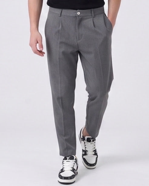 Sottosopra Duca Homme an008061 pantalone slim beige viscosa