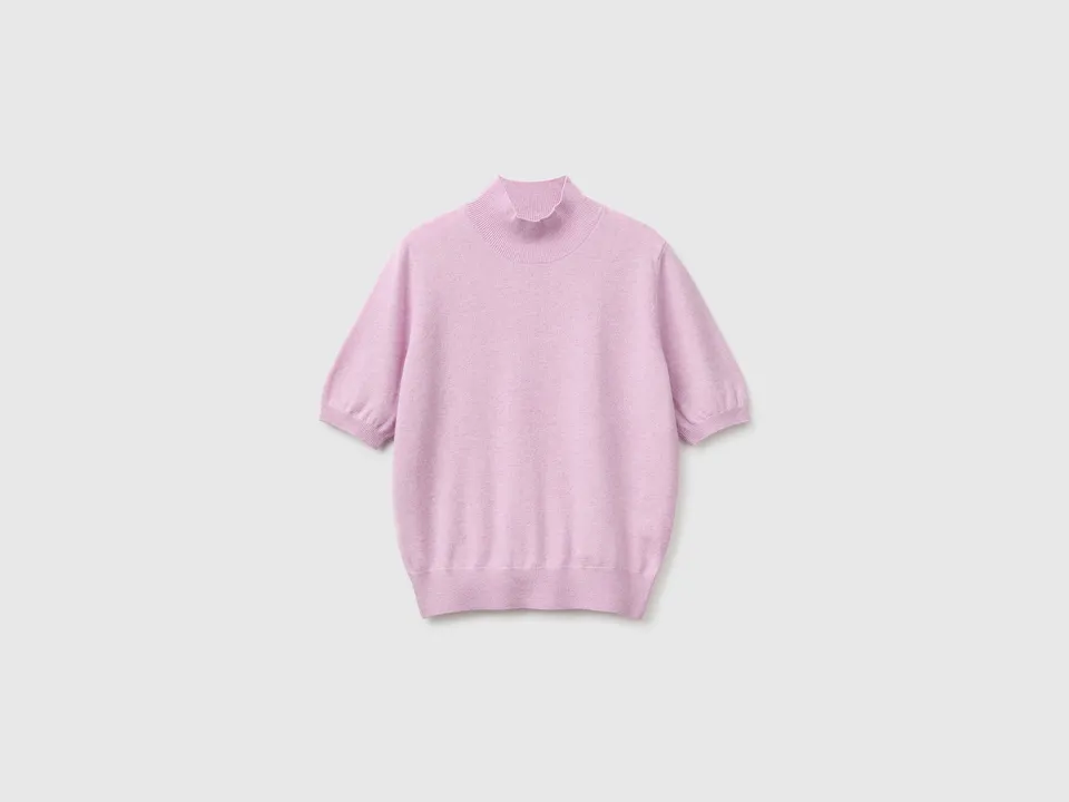 United Colors of Benetton maglione dolcevita lana cashmere M